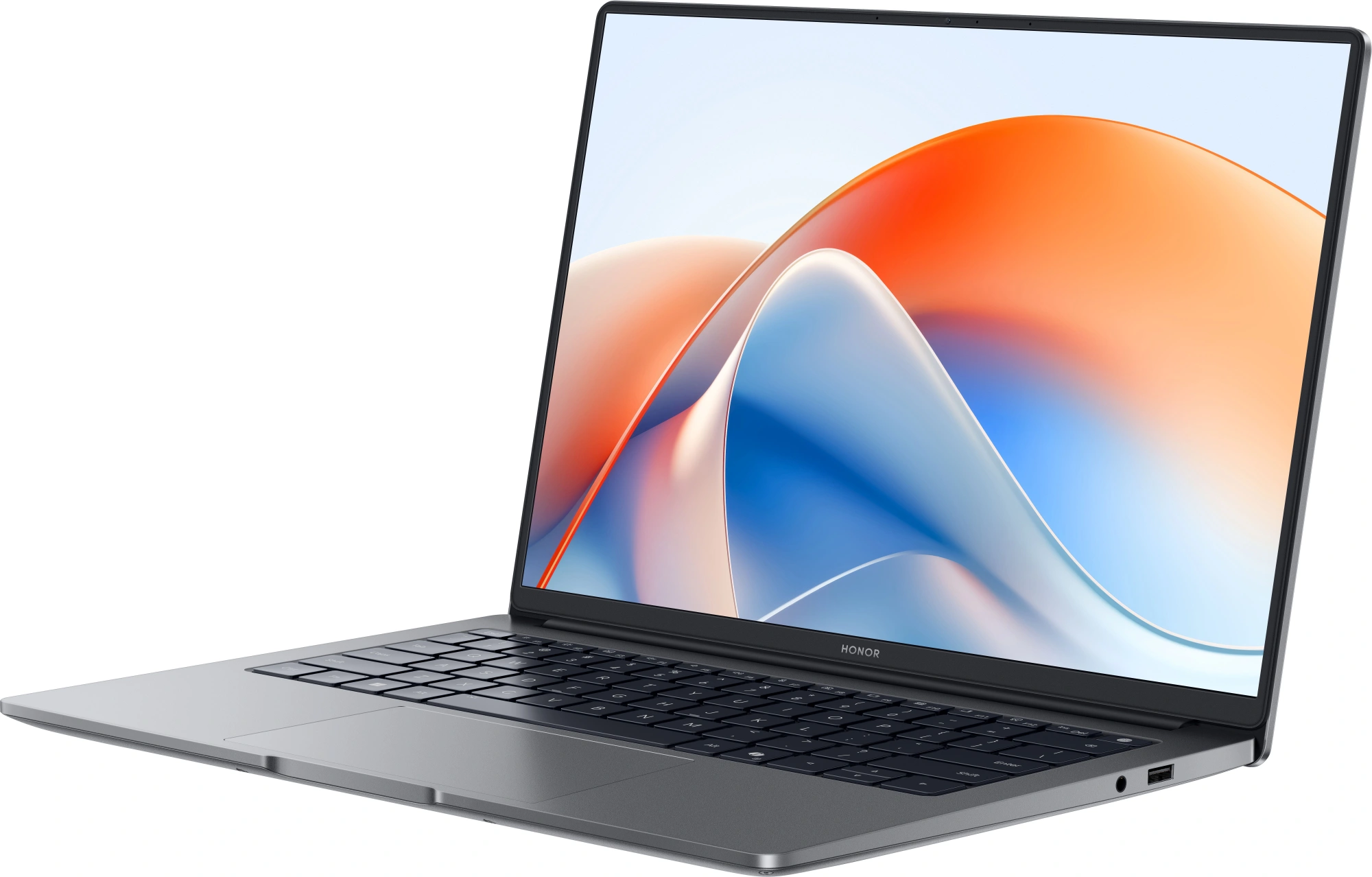 Ноутбук Honor MagicBook X14 Plus 2025 FermiB-5611 Core 5 220H 16Gb SSD1Tb Intel Iris Xe graphics 14" IPS WQXGA (2880x1800) Windows 11 Home grey space WiFi BT Cam (5301ALWA) — изображение 10