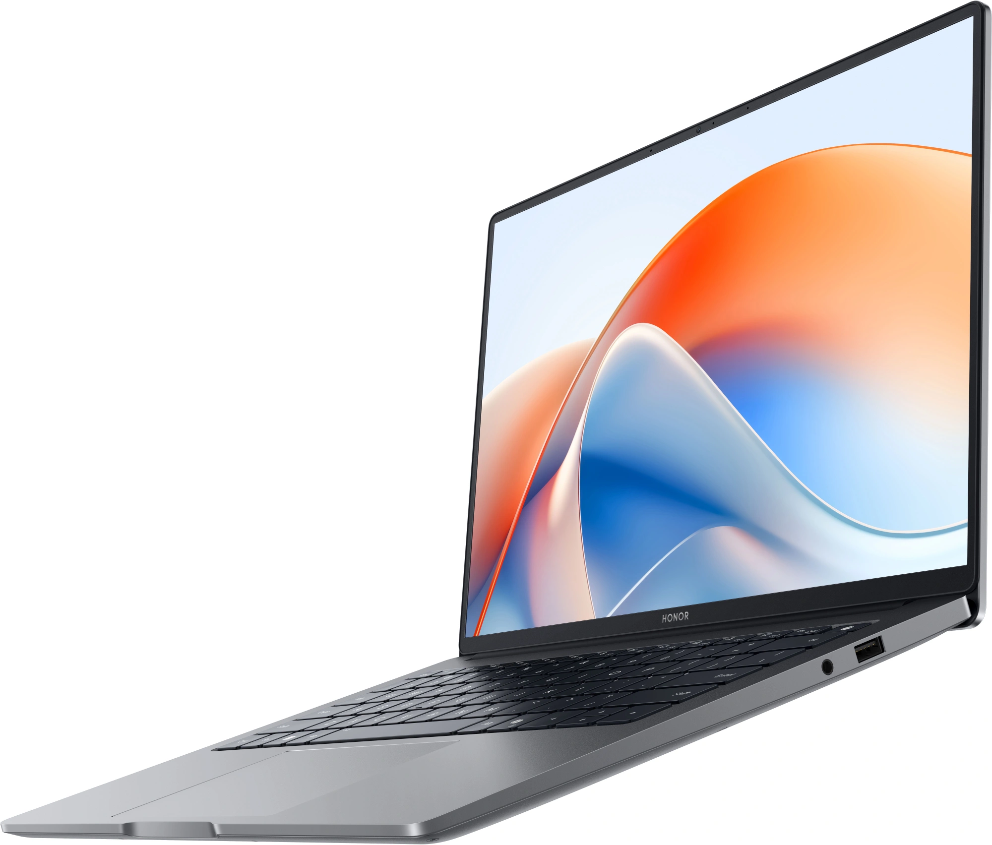 Ноутбук Honor MagicBook X14 Plus 2025 FermiB-5611 Core 5 220H 16Gb SSD1Tb Intel Iris Xe graphics 14" IPS WQXGA (2880x1800) Windows 11 Home grey space WiFi BT Cam (5301ALWA) — изображение 3
