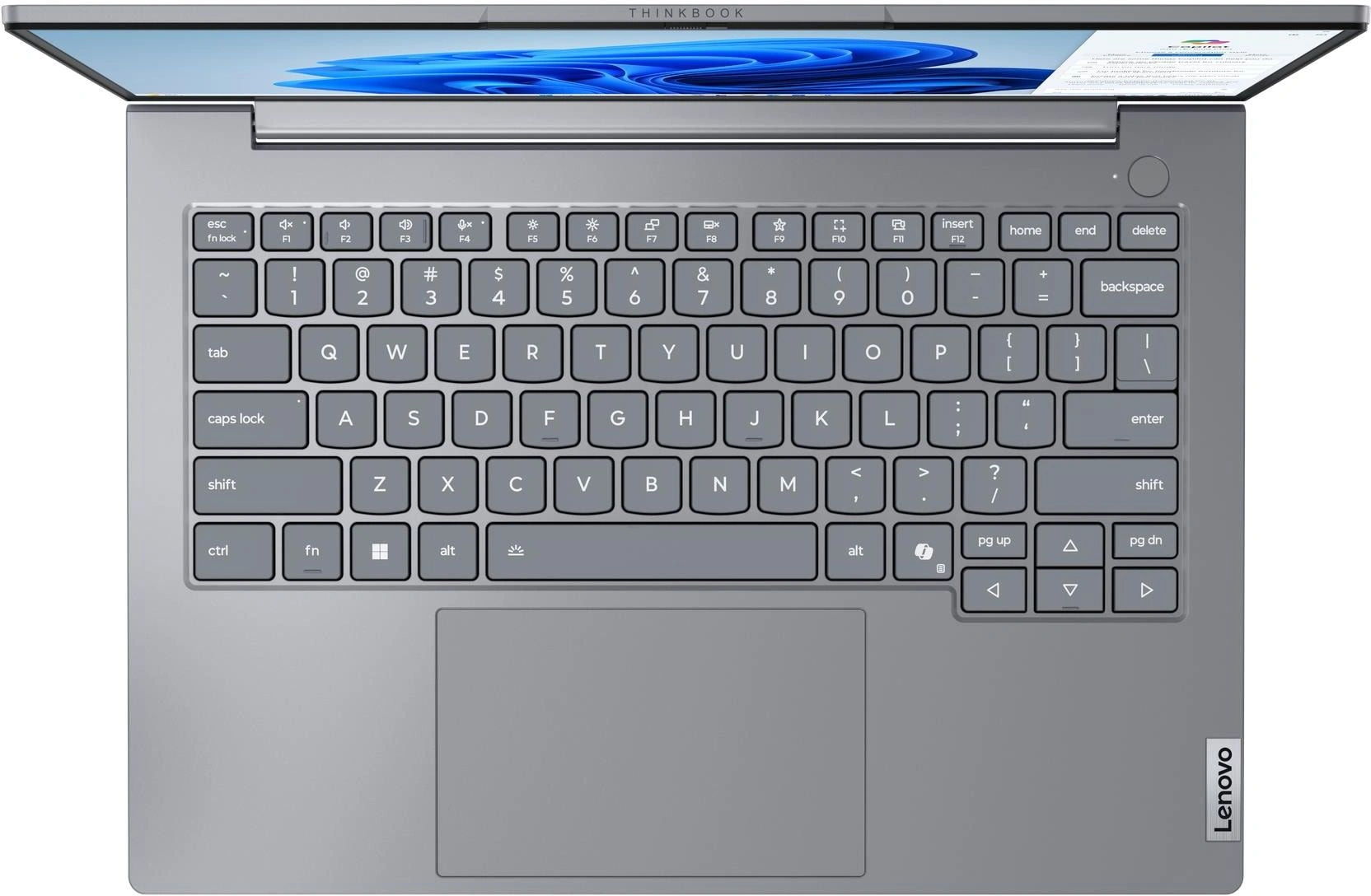 Ноутбук Lenovo Thinkbook 14 G8 IAL Core Ultra 7 255H 16Gb SSD512Gb Intel Arc 140T 14" IPS WUXGA (1920x1200) без ОС grey WiFi BT Cam Bag (21SJ0010GQ) — изображение 6