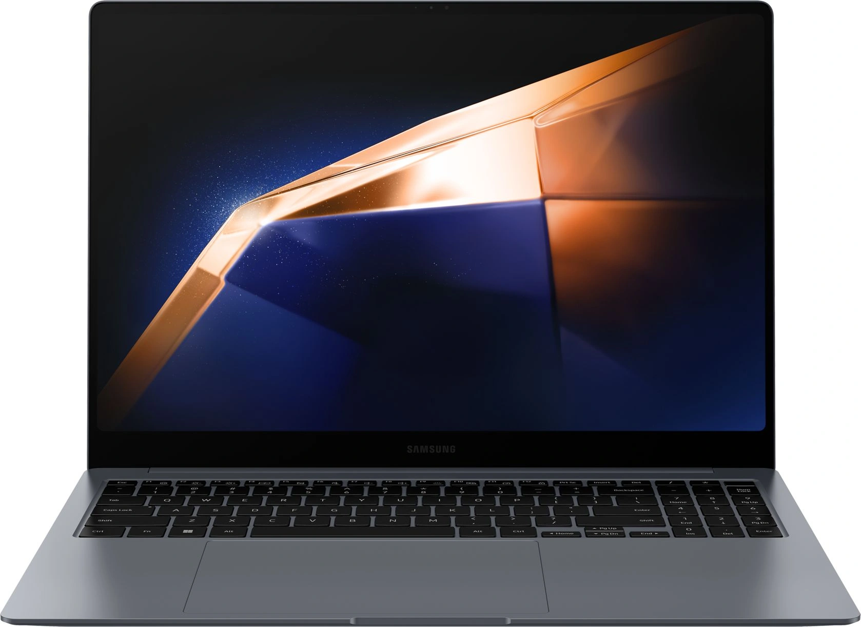 Ноутбук Samsung Galaxy Book 4 Pro NP960 Core Ultra 7 155H 16Gb SSD512Gb Intel Arc 16" AMOLED Touch 3K (2880x1800) Windows 11 Home Multi Language grey WiFi BT Cam (NP960XGK-LG7IN)