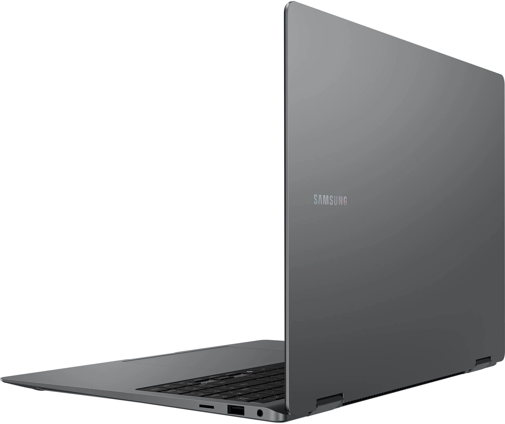 Ноутбук Samsung Galaxy Book 5 Pro 360 NP960 Core Ultra 5 226V 16Gb SSD512Gb Intel Arc 130V 16" AMOLED Touch 2.8K (2880x1800) Windows 11 Home Multi Language grey WiFi BT Cam (NP960QHA-KG3IN) — изображение 2