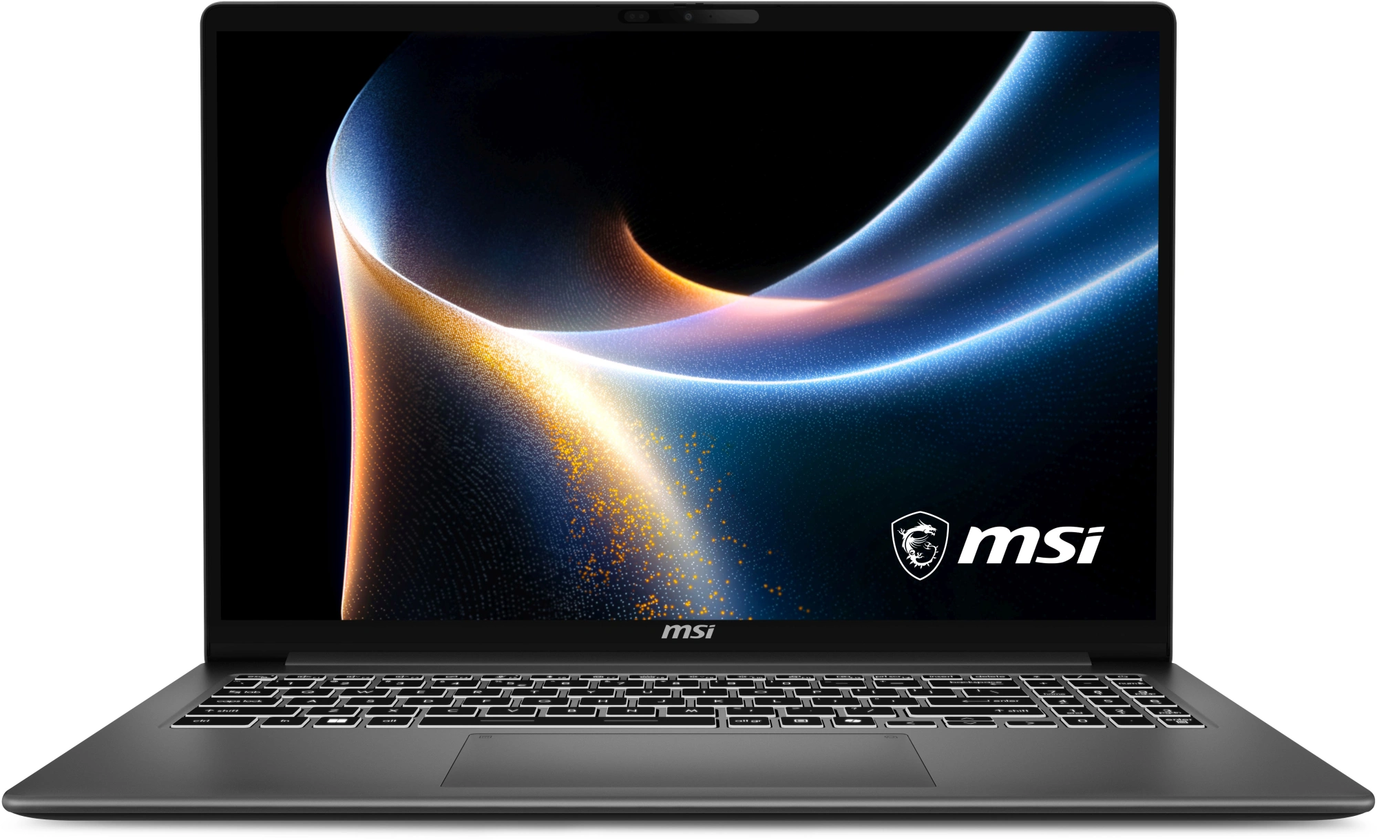 Ноутбук MSI Modern 16S AI+ G3MG-012XRU Core Ultra 7 355 16Gb SSD512Gb Intel Graphics 16" OLED FHD+ (1920x1200) FreeDOS grey WiFi BT Cam (9S7-26U211-012)