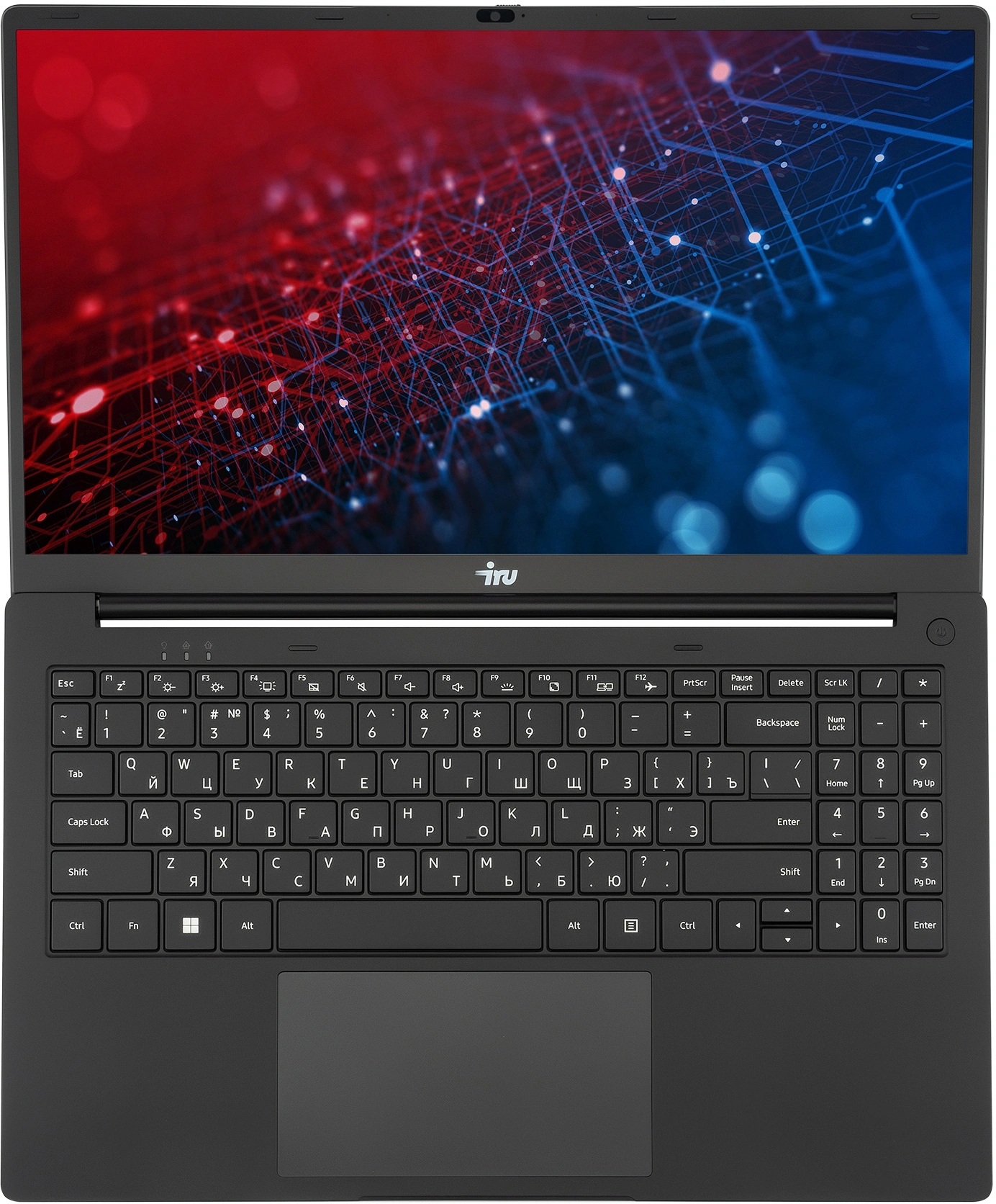 Ноутбук IRU Strato 15ALID5 Core i3 1315U 16Gb SSD512Gb Intel UHD Graphics 15.6" IPS FHD (1920x1080) FreeDOS black WiFi BT Cam 6000mAh (2148024) — изображение 8