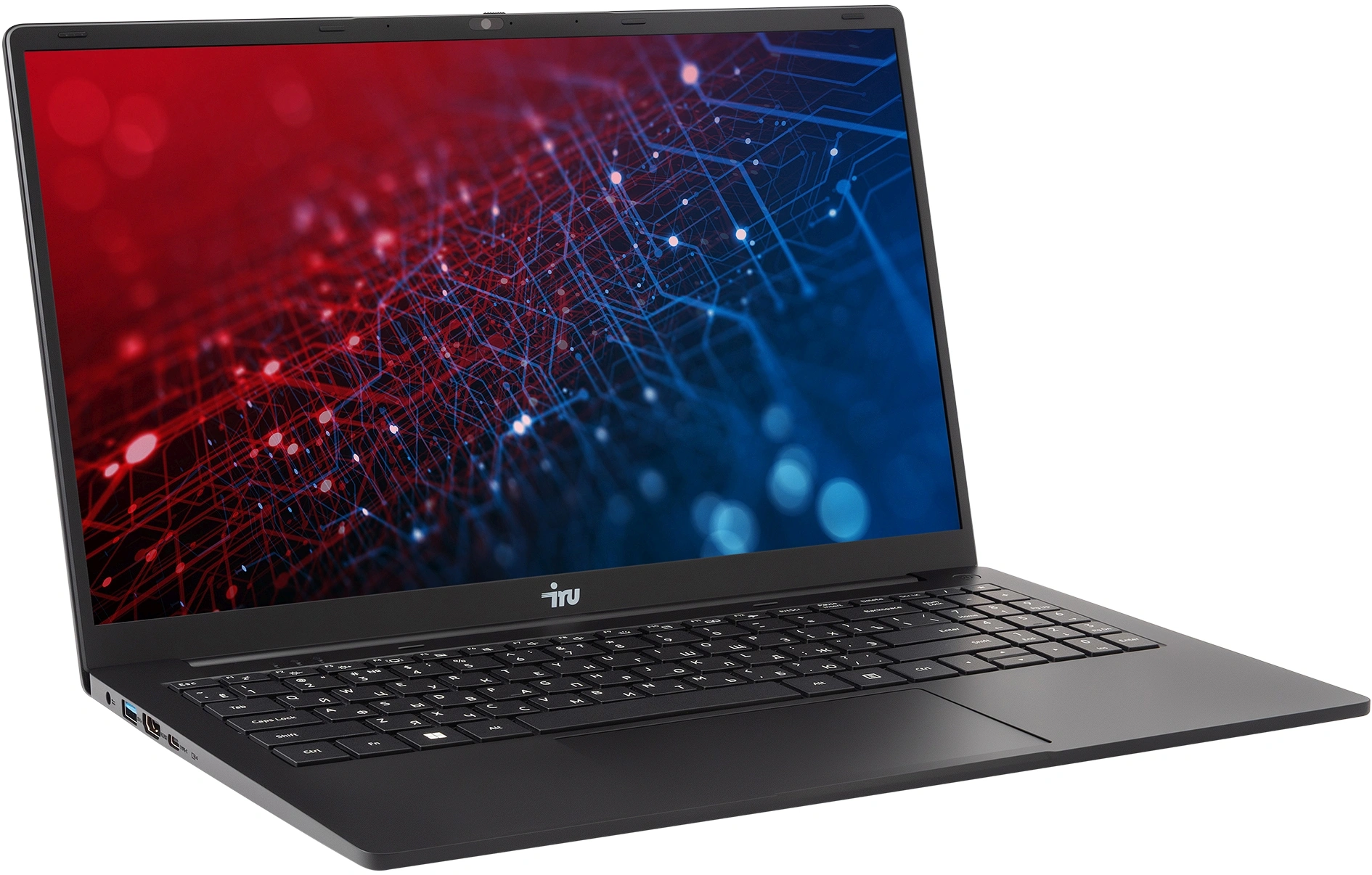 Ноутбук IRU Strato 15ALID5 Core i3 1315U 16Gb SSD512Gb Intel UHD Graphics 15.6" IPS FHD (1920x1080) Windows 11 Pro black WiFi BT Cam 6000mAh (2150070) — изображение 12