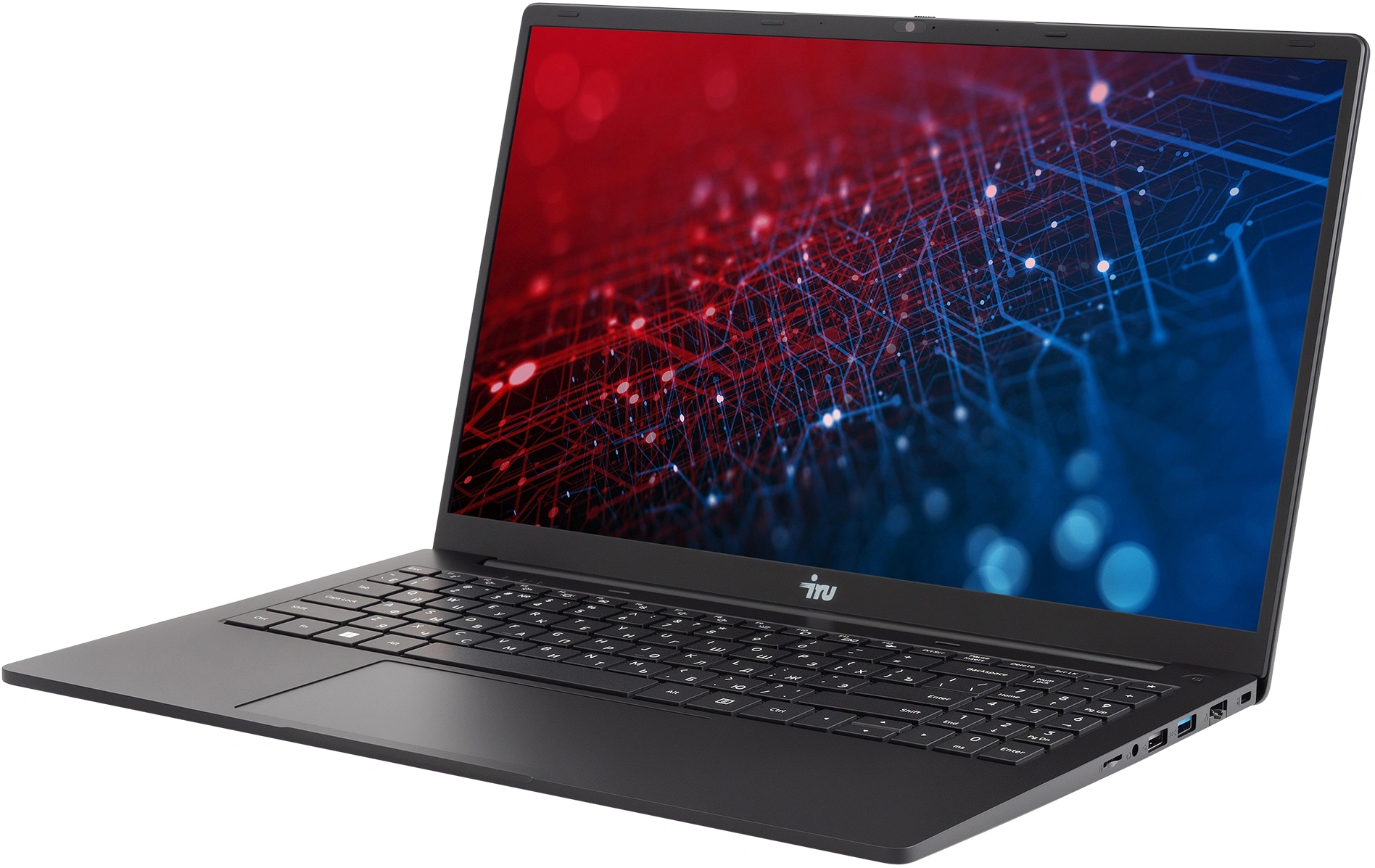 Ноутбук IRU Strato 15ALID5 Core i3 1315U 16Gb SSD512Gb Intel UHD Graphics 15.6" IPS FHD (1920x1080) Windows 11 Pro black WiFi BT Cam 6000mAh (2150070) — изображение 4