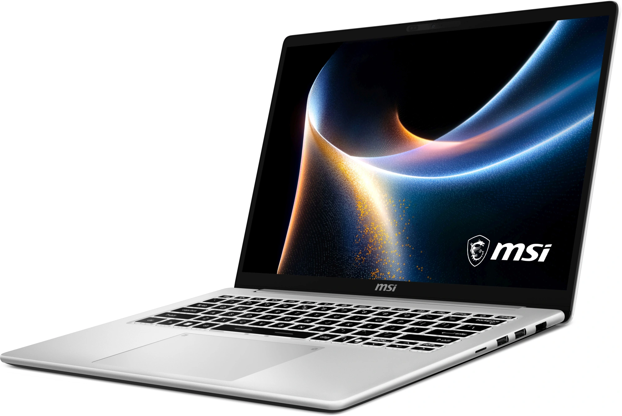 Ноутбук MSI Modern 14S AI+ G3MG-010XRU Core Ultra 7 355 16Gb SSD512Gb Intel Graphics 14" OLED FHD+ (1920x1200) без ОС silver WiFi BT Cam (9S7-14U212-010) — изображение 11