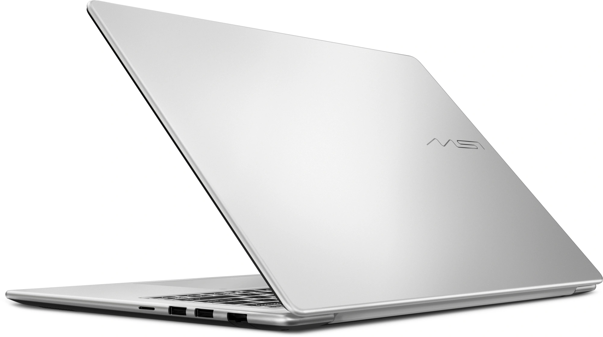 Ноутбук MSI Modern 14S AI+ G3MG-010XRU Core Ultra 7 355 16Gb SSD512Gb Intel Graphics 14" OLED FHD+ (1920x1200) без ОС silver WiFi BT Cam (9S7-14U212-010) — изображение 3