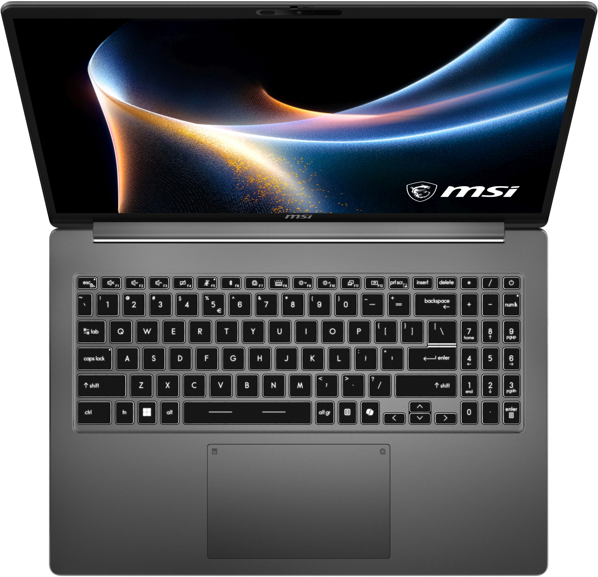 Ноутбук MSI Modern 16S G3MG-017XRU Core 7 350 16Gb SSD512Gb Intel Arc 16" IPS FHD+ (1920x1200) без ОС grey WiFi BT Cam (9S7-26U321-017) — изображение 10