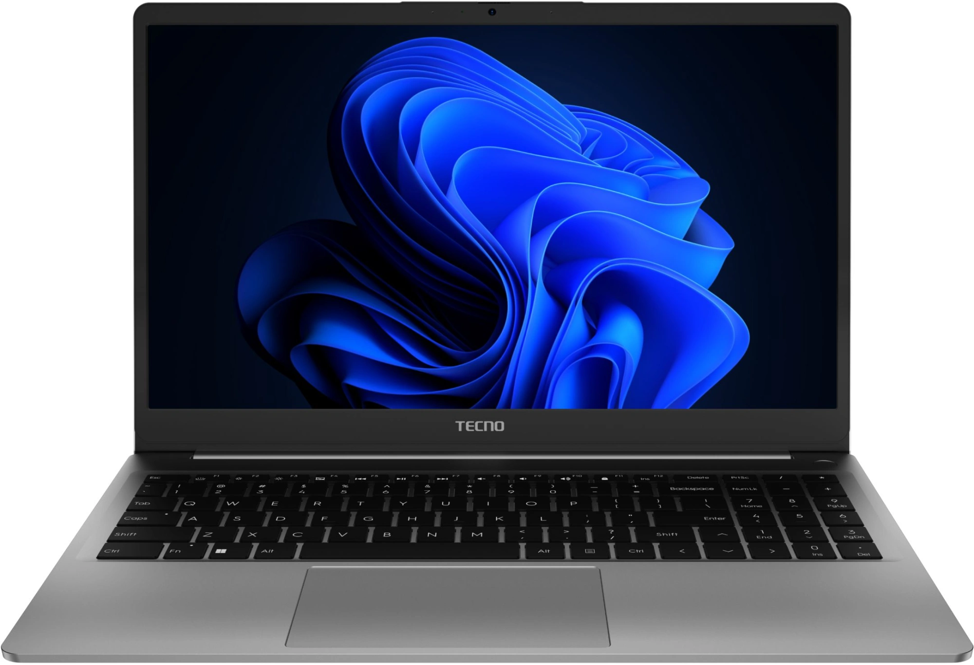 Ноутбук Tecno MegaBook K15SDA Ryzen 5 7430U 8Gb SSD512Gb AMD Radeon Graphics 15.6" IPS FHD (1920x1080) Windows 11 Home grey WiFi BT Cam 6060mAh (71005000619)