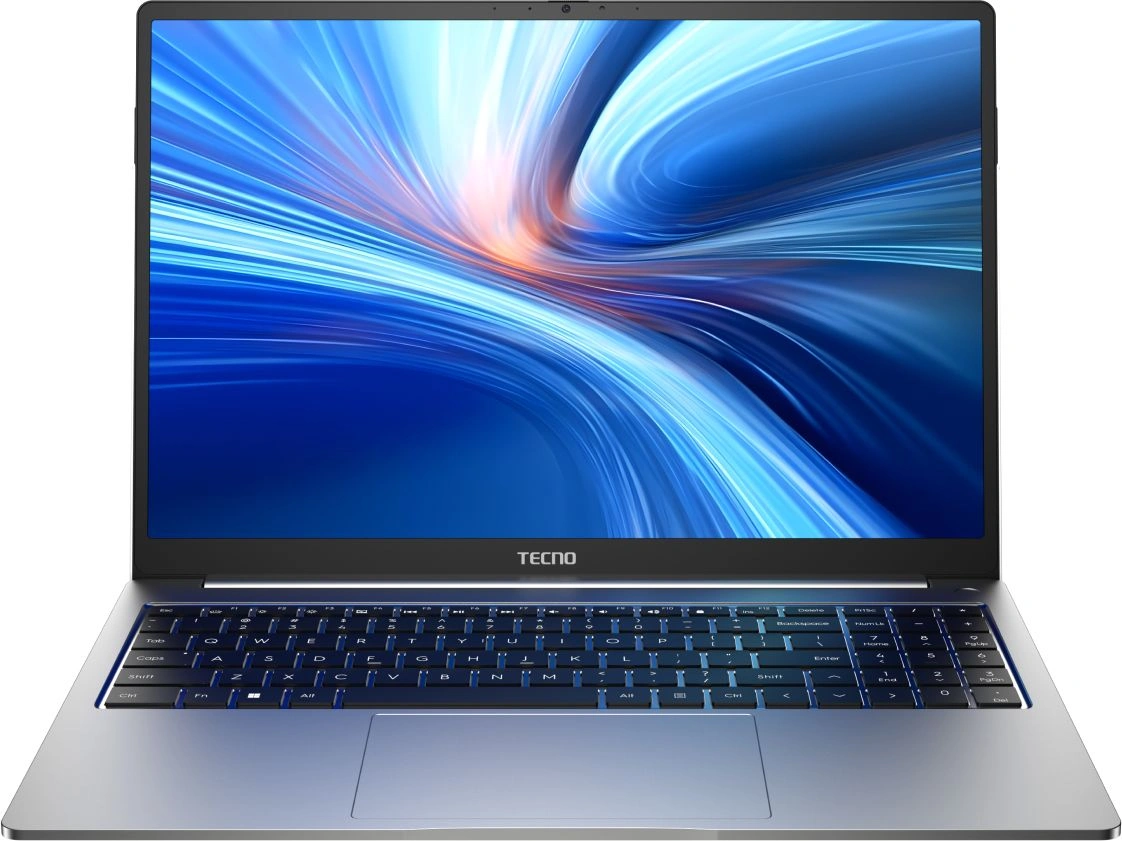 Ноутбук Tecno MegaBook T16RA Core i5 13420H 16Gb SSD1Tb Intel UHD Graphics 16" IPS FHD+ (1920x1200) Windows 11 Home 64 grey WiFi BT Cam 6510mAh (71005000729)