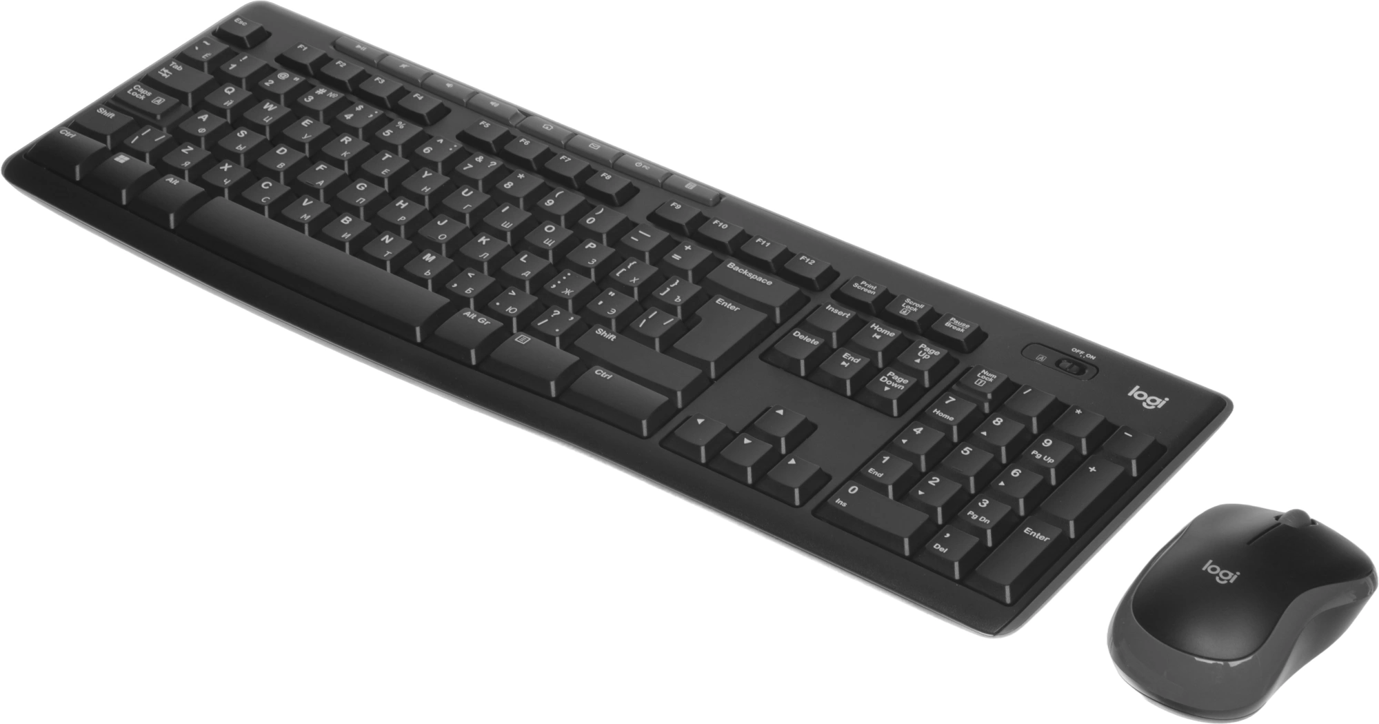 Клавиатура + мышь Logitech MK270 клав:черный мышь:черный USB беспроводная Multimedia (920-004518) — изображение 12