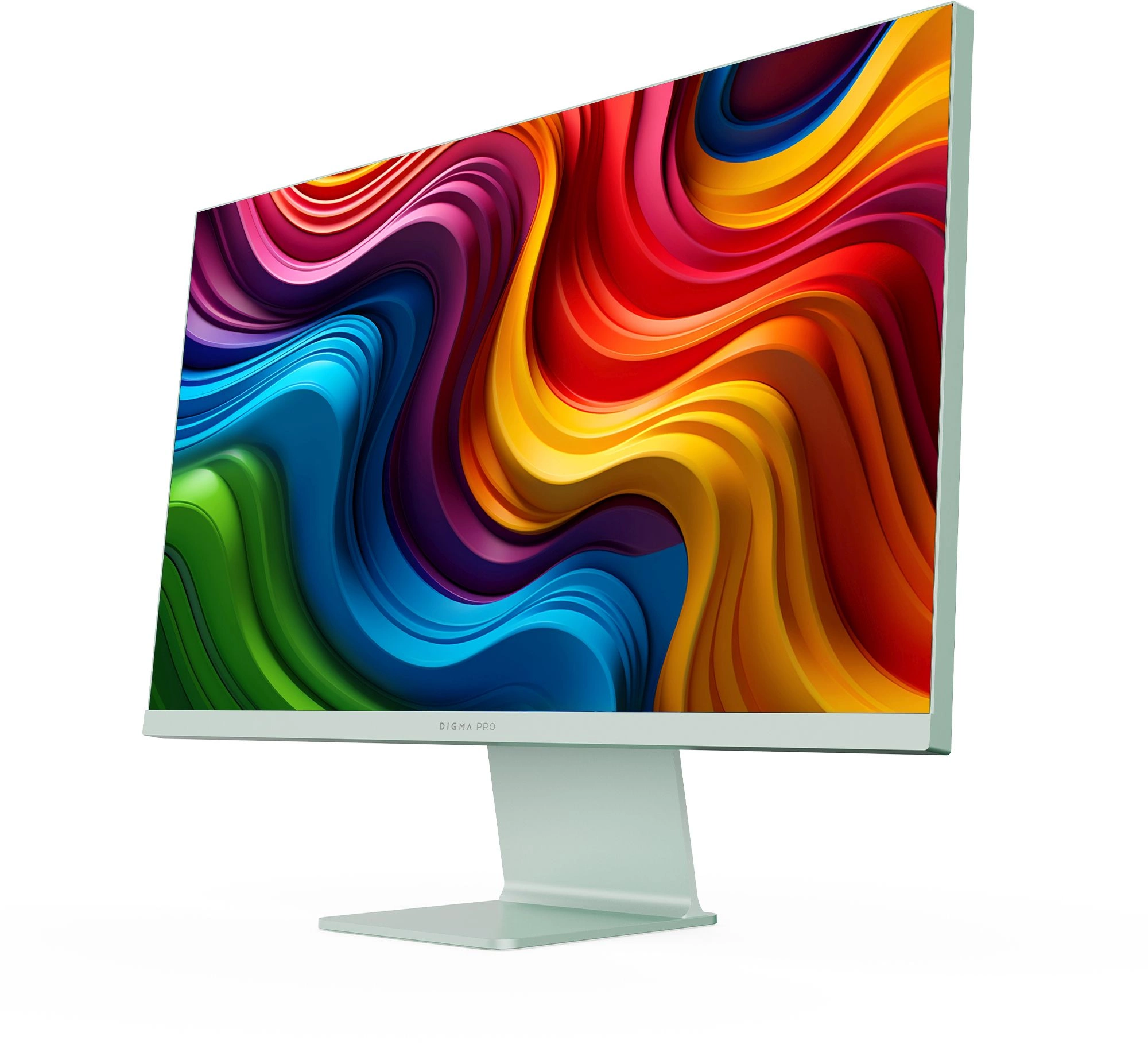 Монитор Digma Pro 27" Art L зеленый IPS LED 5ms 16:9 HDMI M/M матовая 300cd 178гр/178гр 2560x1440 165Hz FreeSync DP 2K USB 5.7кг