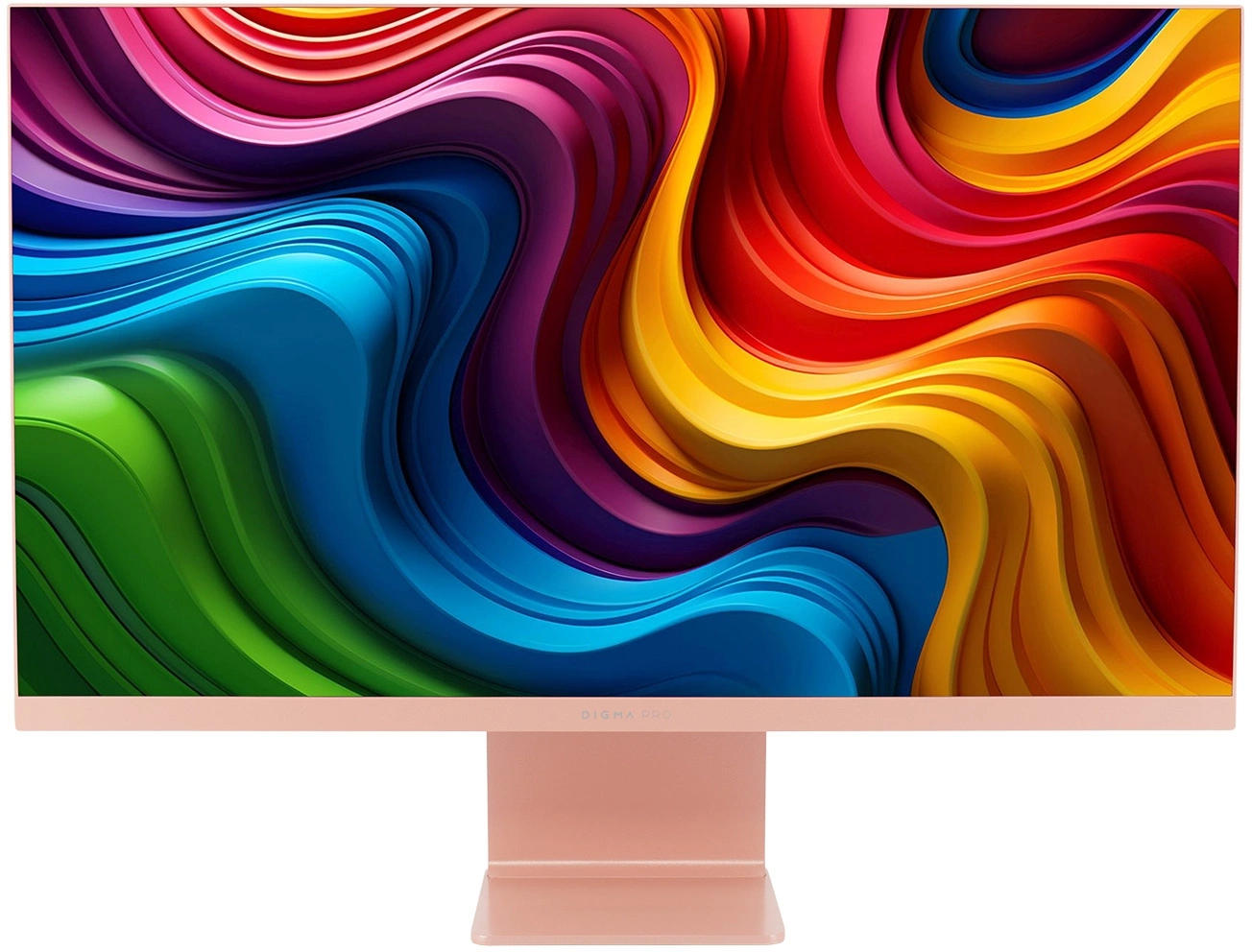 Монитор Digma Pro 27" Art L розовое золото IPS LED 5ms 16:9 HDMI M/M матовая 300cd 178гр/178гр 2560x1440 165Hz FreeSync DP 2K USB 5.7кг