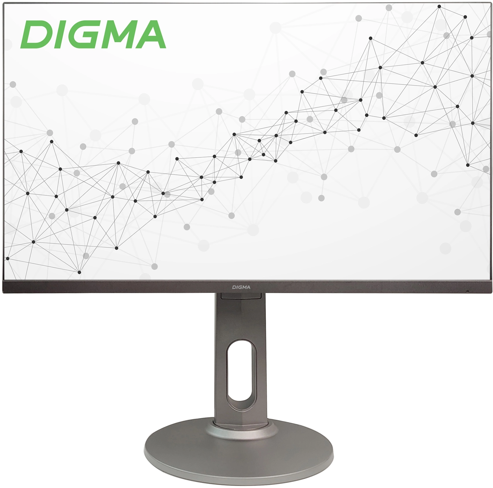 Монитор Digma 27" Progress 27P705Q черный IPS LED 5ms 16:9 HDMI M/M матовая HAS 300cd 178гр/178гр 2560x1440 75Hz FreeSync DP 2K USB 5.6кг