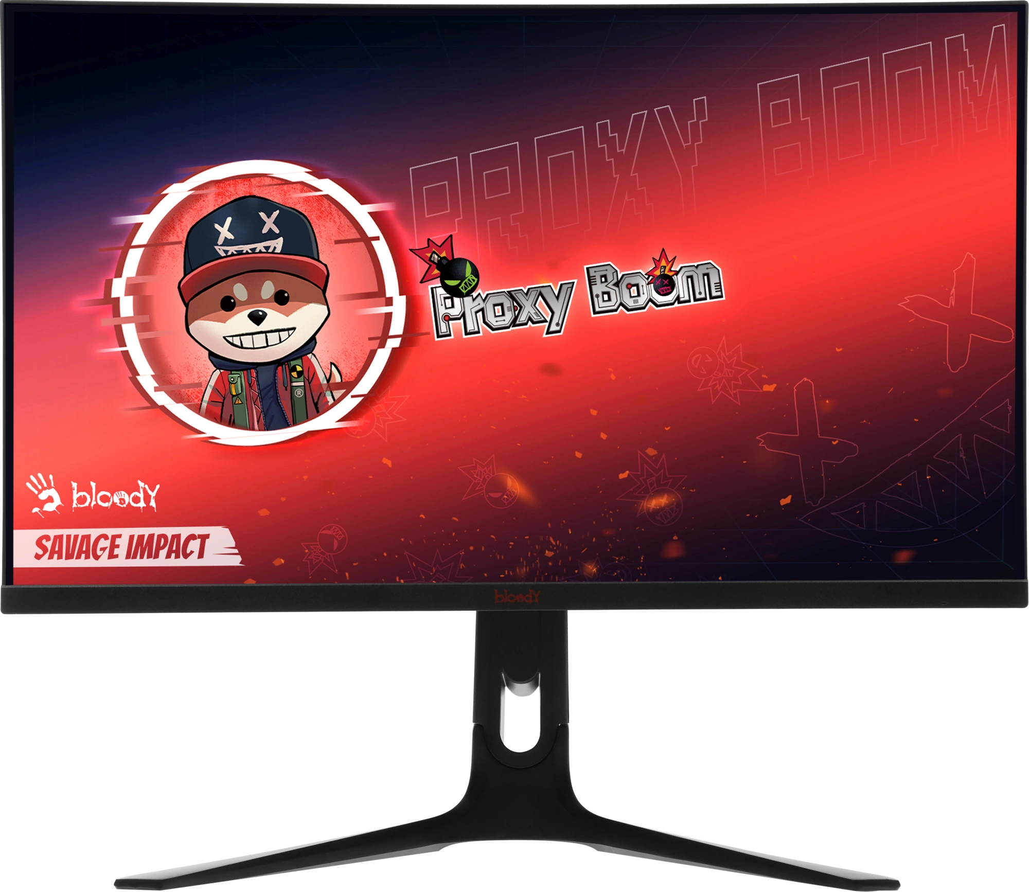 Монитор Bloody 27" MN272Q темно-серый IPS LED 1ms 16:9 HDMI M/M матовая HAS Piv 400cd 178гр/178гр 2560x1440 240Hz G-Sync FreeSync DP 2K 6.55кг — изображение 12