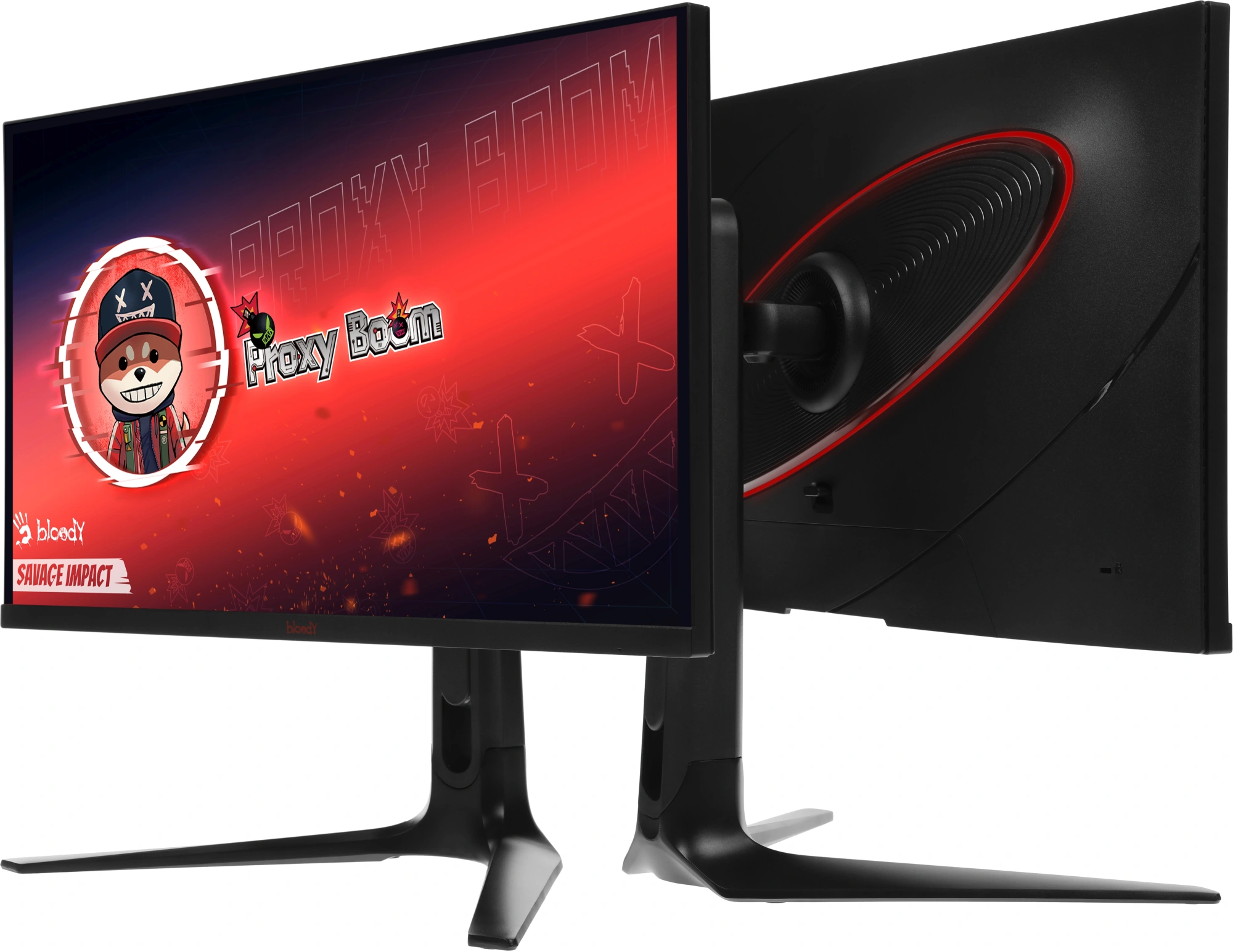 Монитор Bloody 27" MN272Q темно-серый IPS LED 1ms 16:9 HDMI M/M матовая HAS Piv 400cd 178гр/178гр 2560x1440 240Hz G-Sync FreeSync DP 2K 6.55кг — изображение 13