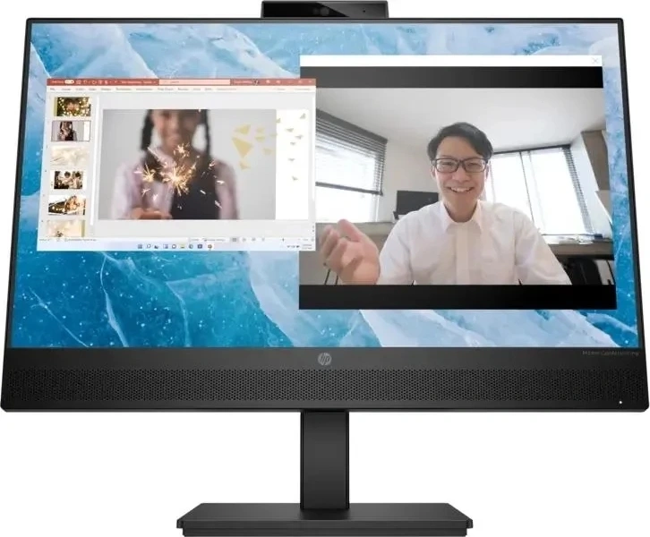 Монитор HP 23.8" M24m черный IPS 16:9 HDMI M/M Cam матовая HAS Piv 300cd 178гр/178гр 1920x1080 75Hz DP FHD USB 6.3кг