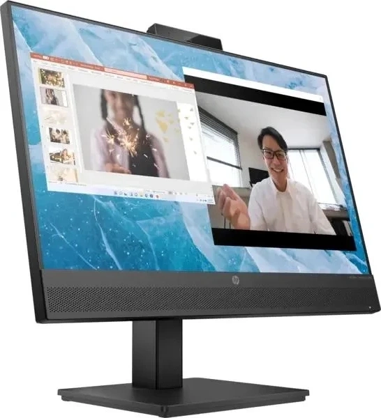 Монитор HP 23.8" M24m черный IPS 16:9 HDMI M/M Cam матовая HAS Piv 300cd 178гр/178гр 1920x1080 75Hz DP FHD USB 6.3кг — изображение 2