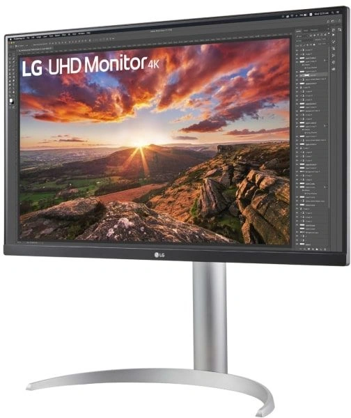 Монитор LG 27" UltraFine 27UP850K-W черный IPS LED 16:9 HDMI M/M матовая HAS 1200:1 400cd 178гр/178гр 3840x2160 60Hz FreeSync DP 4K USB 5.9кг — изображение 6