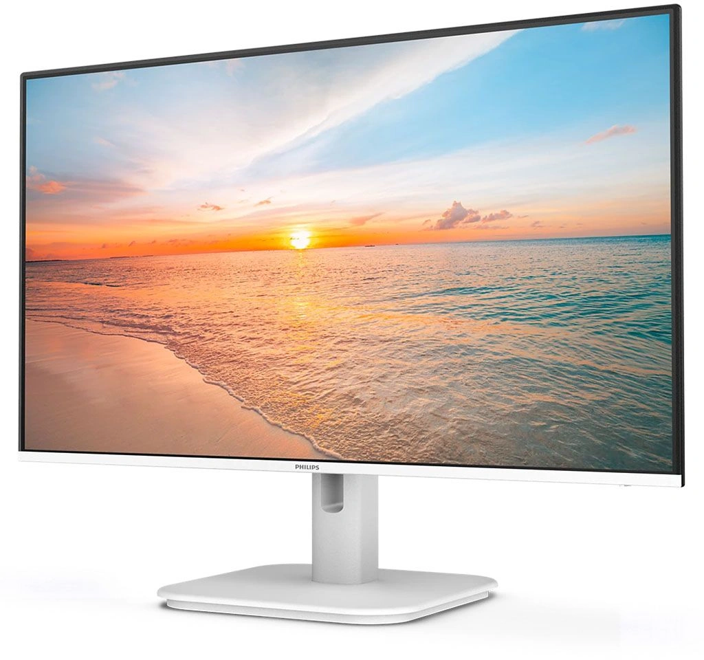 Монитор Philips 23.8" E Line 24E1N1100AW белый IPS LED 16:9 HDMI M/M матовая 1300:1 250cd 178гр/178гр 1920x1080 100Hz VGA FHD 2.51кг — изображение 2