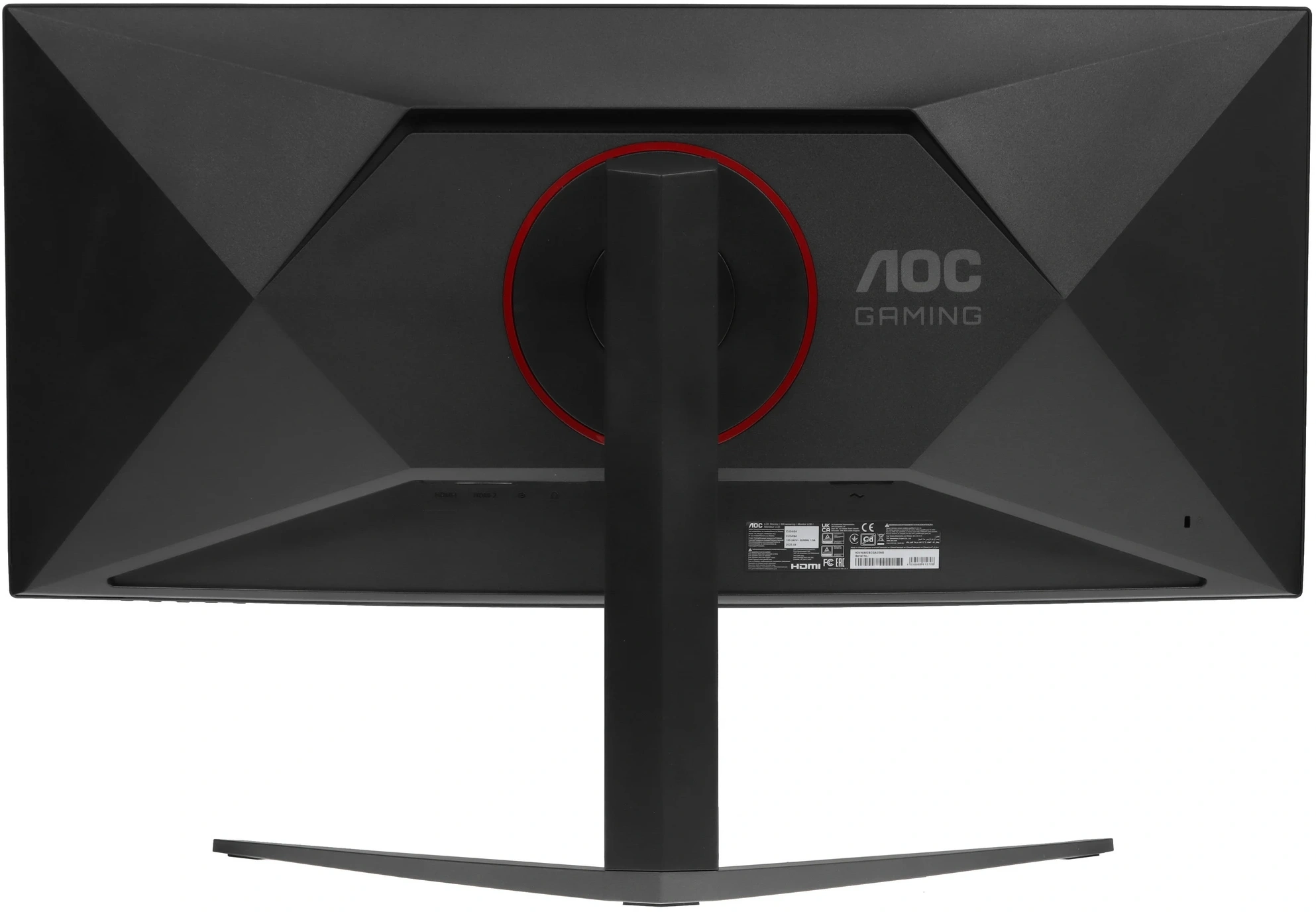 Монитор AOC 34" Gaming CU34G4 черный VA LED 21:9 HDMI матовая HAS Piv 300cd 178гр/178гр 3440x1440 180Hz FreeSync Premium DP UW 8.08кг — изображение 11