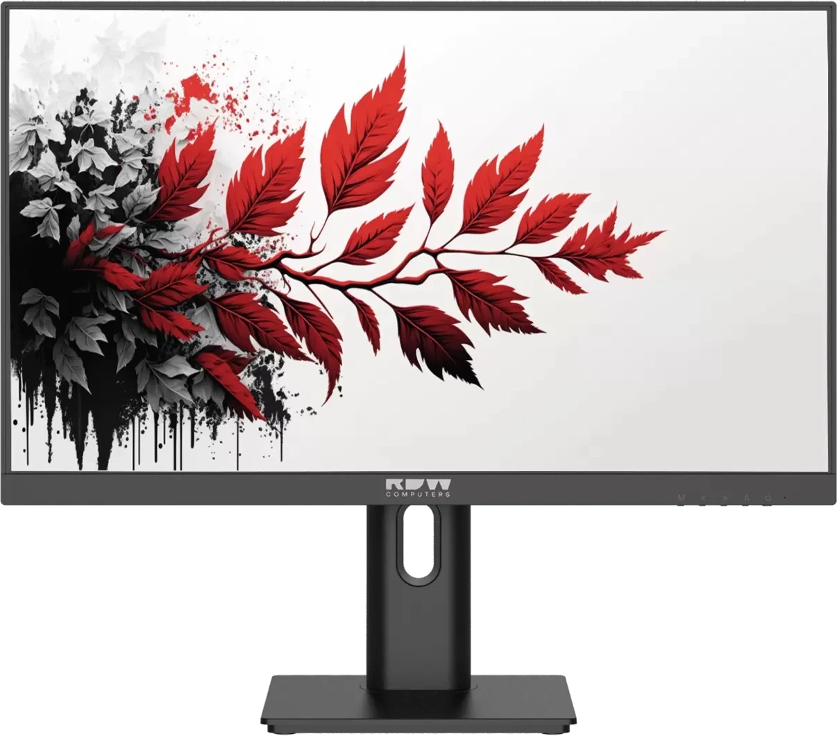 Монитор RDW Computers 27" RDW2701K черный IPS 1ms HDMI M/M матовая HAS Piv 350cd 178гр/178гр 2560x1440 100Hz DP QHD (RUS)