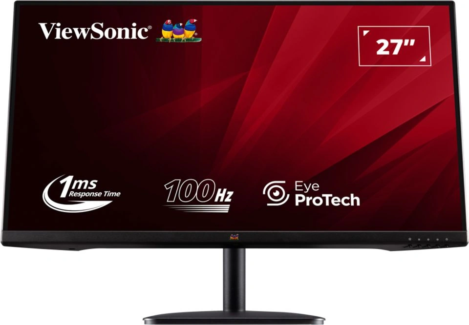 Монитор ViewSonic 27" VA2732-H-2 черный IPS LED 16:9 HDMI матовая 250cd 178гр/178гр 1920x1080 100Hz VGA FHD 4.1кг — изображение 2