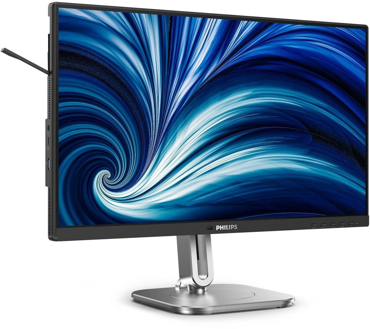 Монитор Philips 23.8" 24B2N4200 черный IPS LED 16:9 HDMI M/M матовая HAS Piv 300cd 178гр/178гр 1920x1080 120Hz VGA DP FHD USB 5.45кг — изображение 2