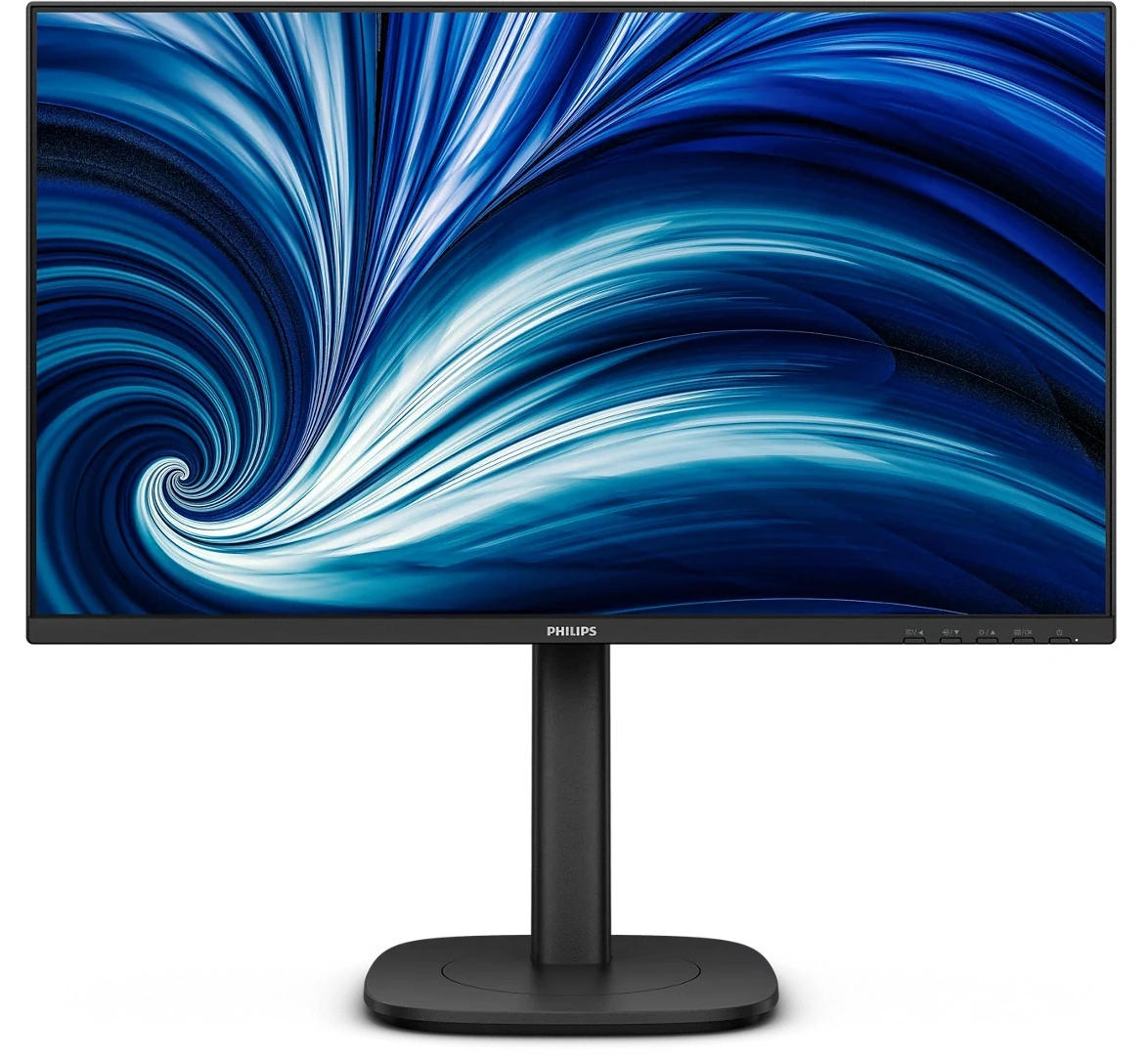 Монитор Philips 23.8" 24B2N3200J черный IPS LED 16:9 HDMI M/M матовая HAS Piv 300cd 178гр/178гр 1920x1080 120Hz VGA DP FHD USB 5.57кг