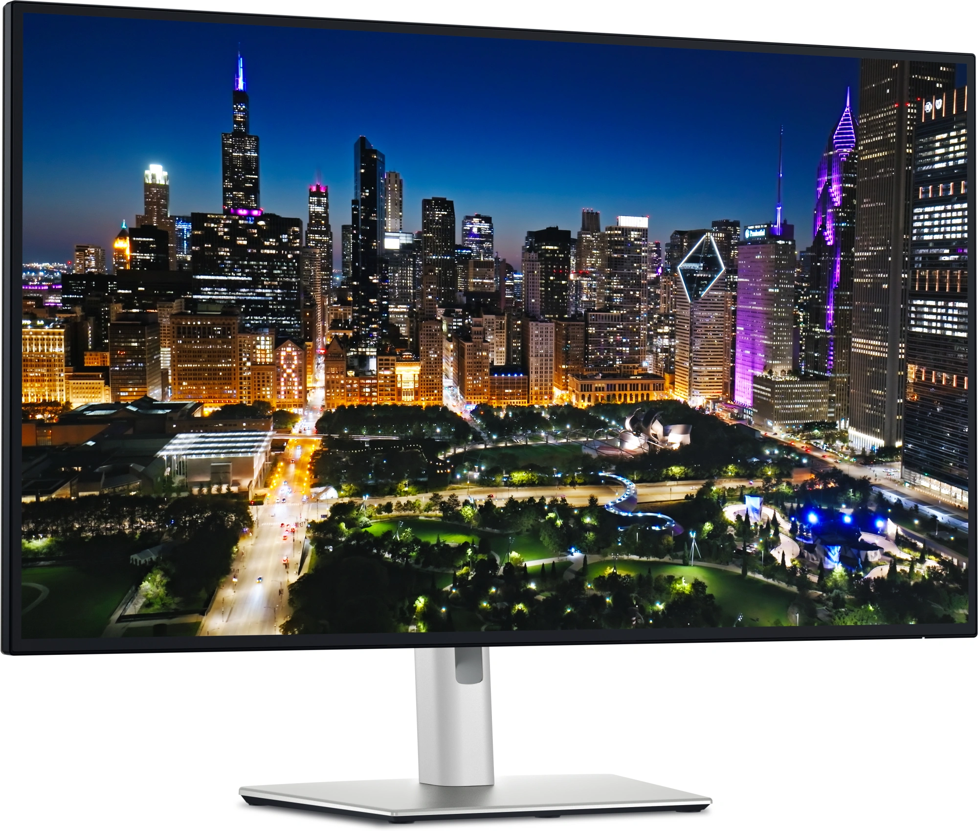 Монитор Dell 31.5" UltraSharp U3225QE серебристый IPS LED 16:9 HDMI матовая HAS Piv 3000:1 450cd 178гр/178гр 3840x2160 120Hz DP 4K USB 9.34кг