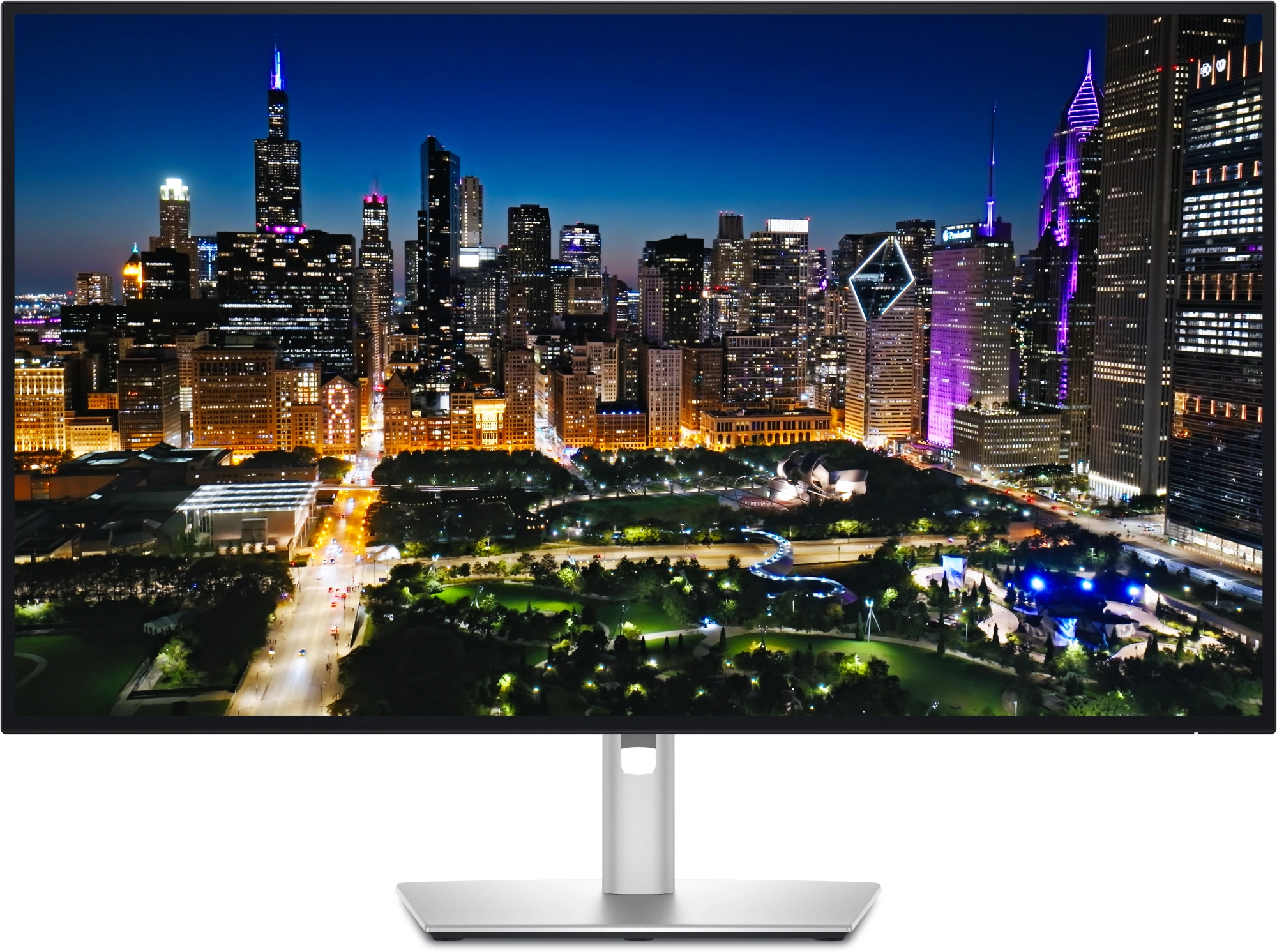 Монитор Dell 31.5" UltraSharp U3225QE серебристый IPS LED 16:9 HDMI матовая HAS Piv 3000:1 450cd 178гр/178гр 3840x2160 120Hz DP 4K USB 9.34кг — изображение 2