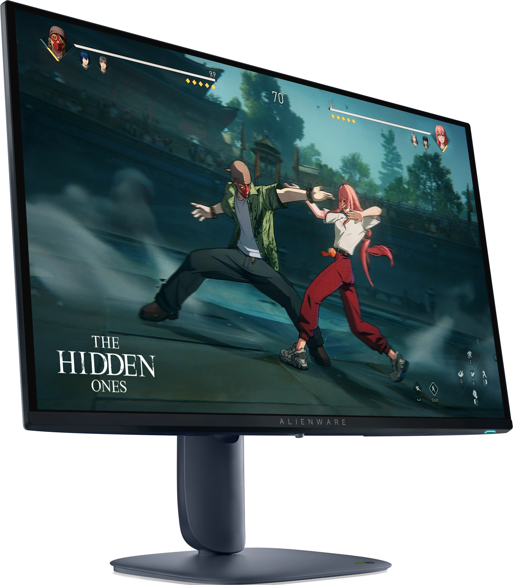 Монитор Dell 27" Alienware AW2725D черный QD OLED LED 0.03ms 16:9 HDMI матовая HAS Piv 1000cd 178гр/178гр 2560x1440 280Hz DP 2K USB 9.79кг