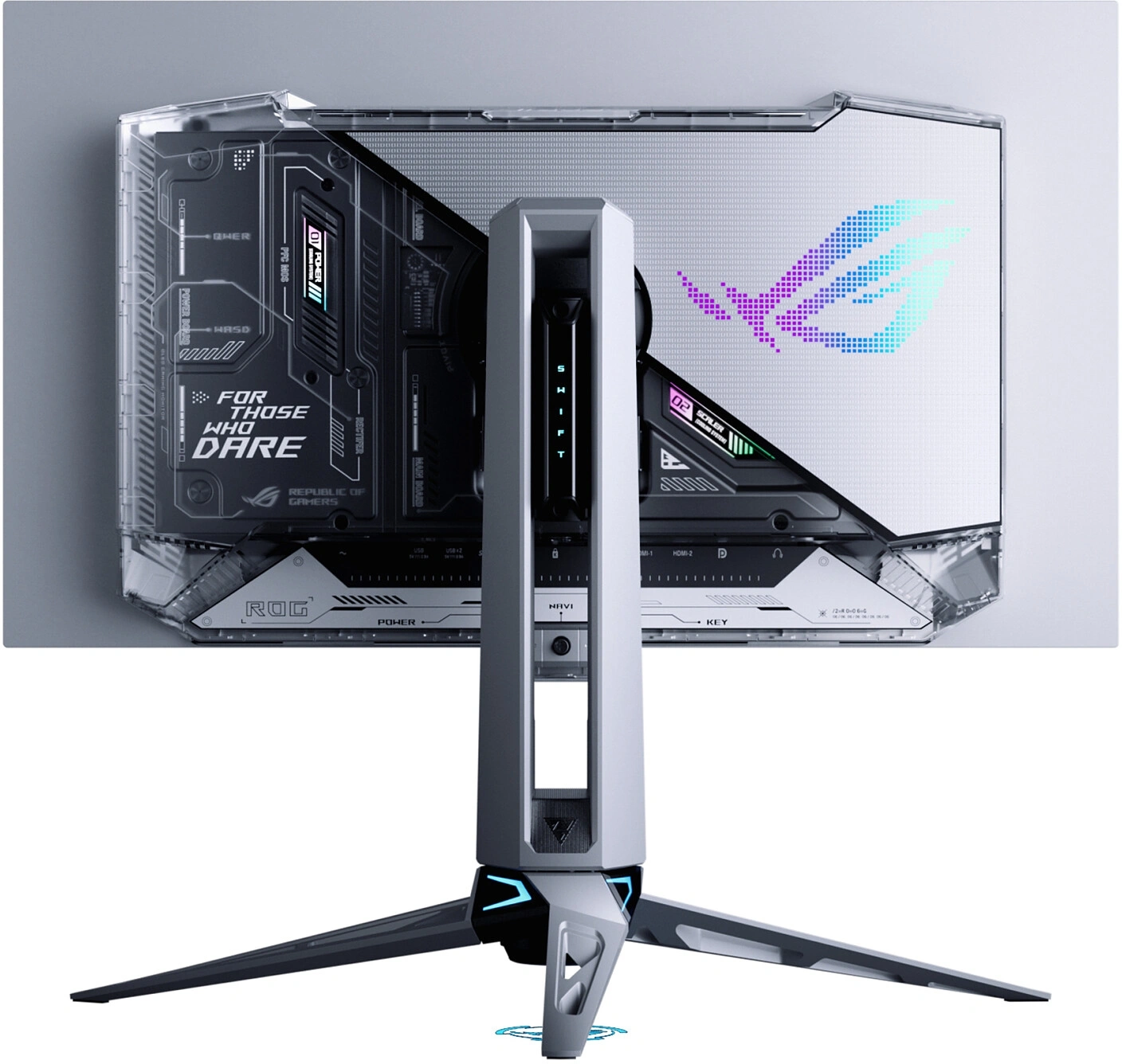 Монитор Asus 26.5" ROG Swift PG27AQWP-W светло-серый OLED LED 16:9 HDMI матовая HAS Piv 1500cd 178гр/178гр 2560x1440 540Hz DP 2K USB 7.04кг — изображение 5