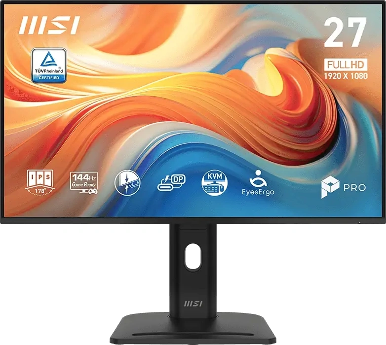 Монитор MSI 27" Pro MP275PHG E14 черный IPS LED 16:9 HDMI M/M матовая HAS Piv 250cd 178гр/178гр 1920x1080 144Hz DP FHD USB 6.23кг