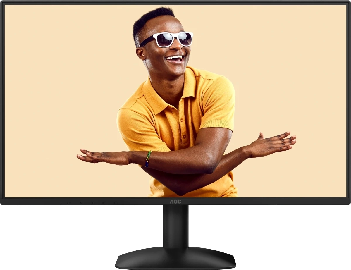 Монитор AOC 23.8" 24B31H черный IPS LED 16:9 HDMI матовая 300cd 178гр/178гр 1920x1080 120Hz VGA FHD 2.45кг