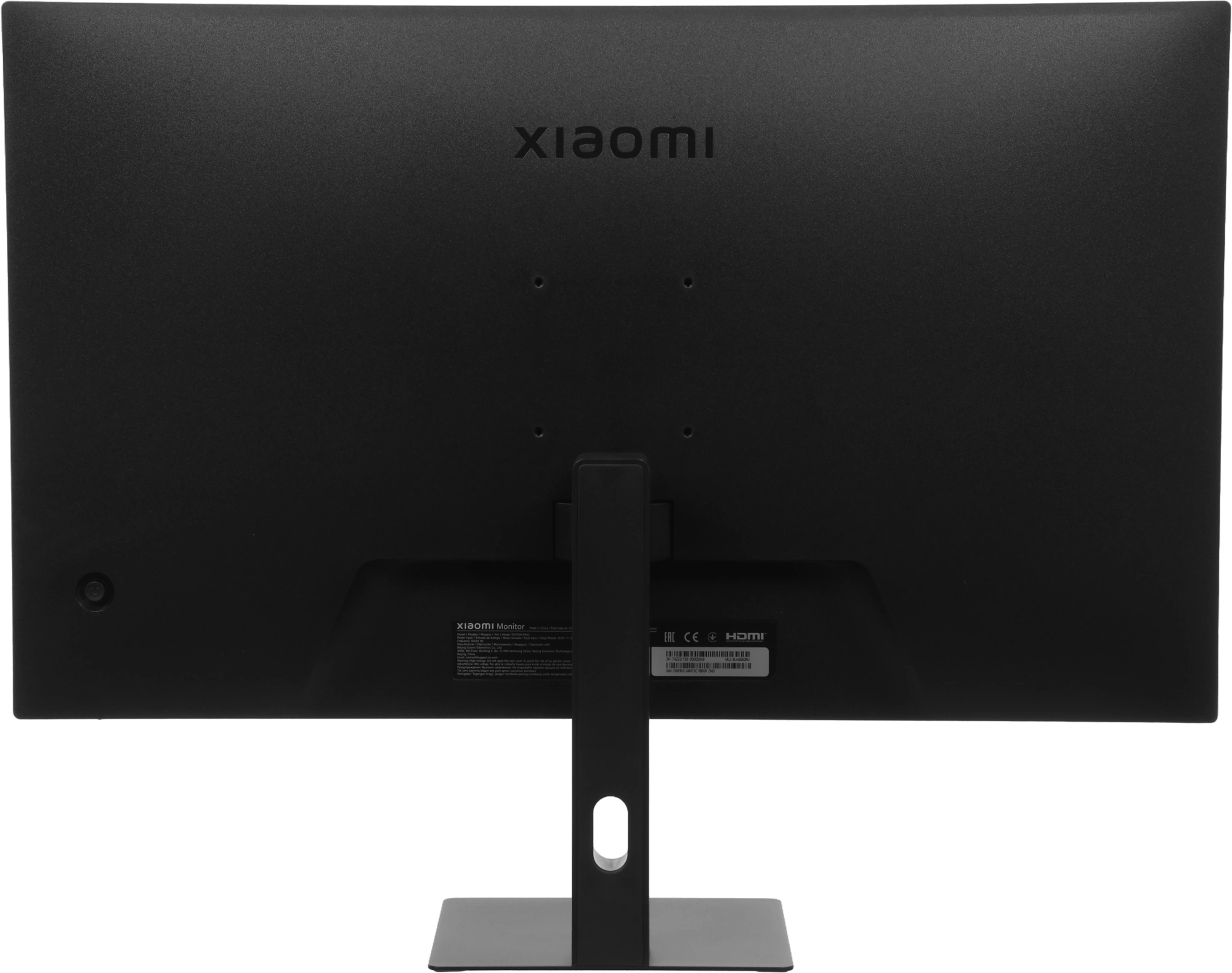 Монитор Xiaomi 27" A27i 2026 черный IPS LED 6ms 16:9 HDMI матовая 1500:1 300cd 178гр/178гр 1920x1080 144Hz DP FHD 3.9кг — изображение 6