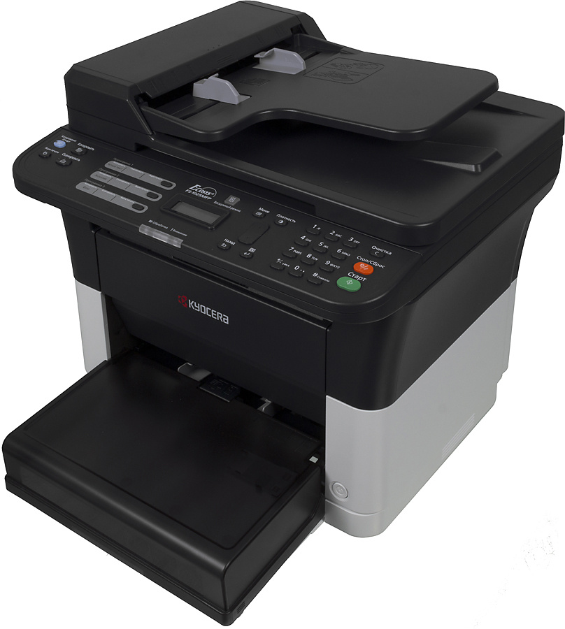 МФУ лазерный Kyocera FS-1025MFP (1102M63RU0/RUV/RU2/NX2/DZ2) A4 Duplex белый