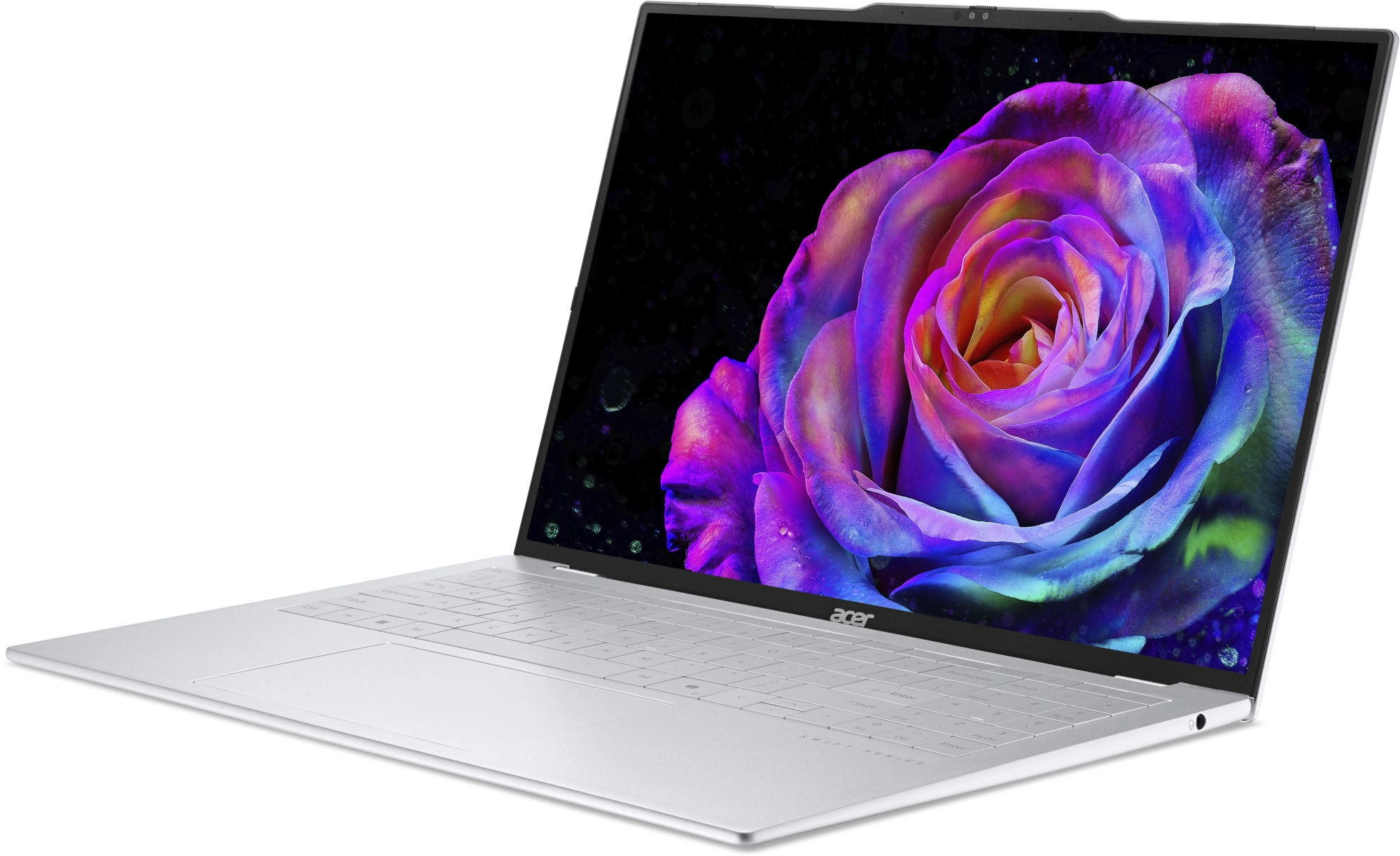 Ноутбук Acer Swift Air 16 SFA16-61M-R8TC Ryzen AI 5 330 16Gb SSD1Tb AMD Radeon 820M 16" OLED WUXGA (1920x1200) без ОС silver WiFi BT Cam (NX.DJBCD.001)