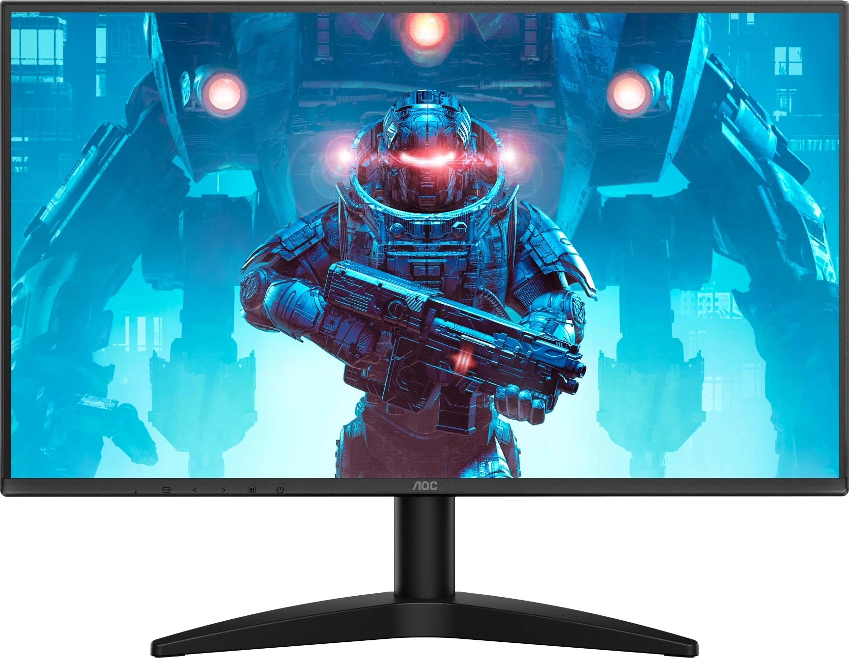 Монитор AOC 23.8" 24B36X черный IPS LED 16:9 HDMI матовая 300cd 178гр/178гр 1920x1080 144Hz DP FHD 2.52кг