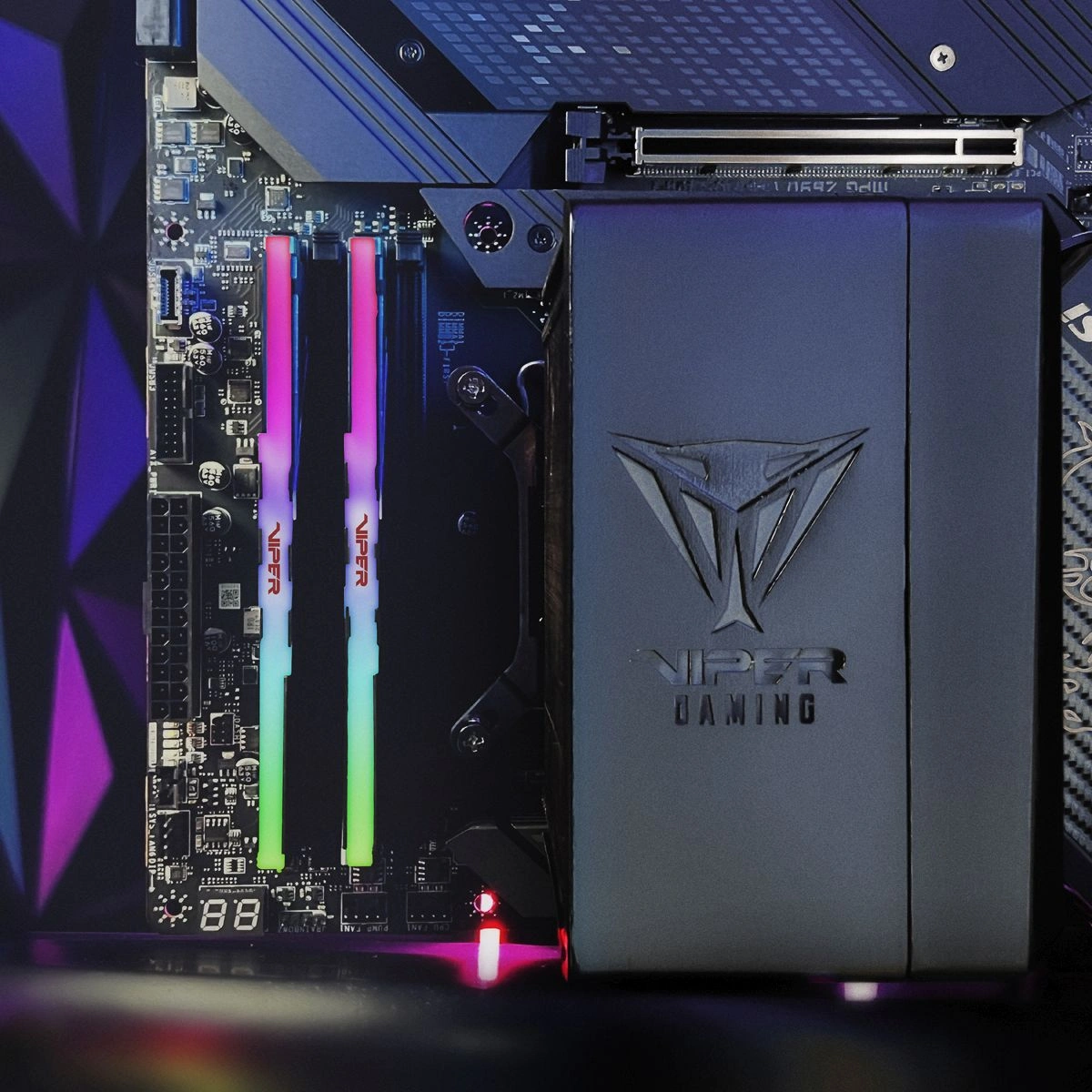 Память DDR5 2x16Gb 6800MHz Patriot PVVR532G680C34K Viper Venom RGB RTL Gaming PC5-54400 CL34 DIMM 288-pin 1.4В kit с радиатором Ret — изображение 9