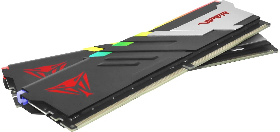 Память DDR5 2x16Gb 6800MHz Patriot PVVR532G680C34K Viper Venom RGB RTL Gaming PC5-54400 CL34 DIMM 288-pin 1.4В kit с радиатором Ret — изображение 3