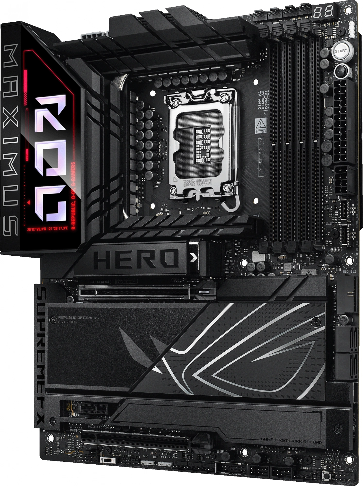 Материнская плата Asus ROG MAXIMUS Z890 HERO Soc-1851 Intel Z890 4xDDR5 ATX AC`97 8ch(7.1) 5Gigabit + 2.5Gigabit Ethernet RAID+HDMI — изображение 5