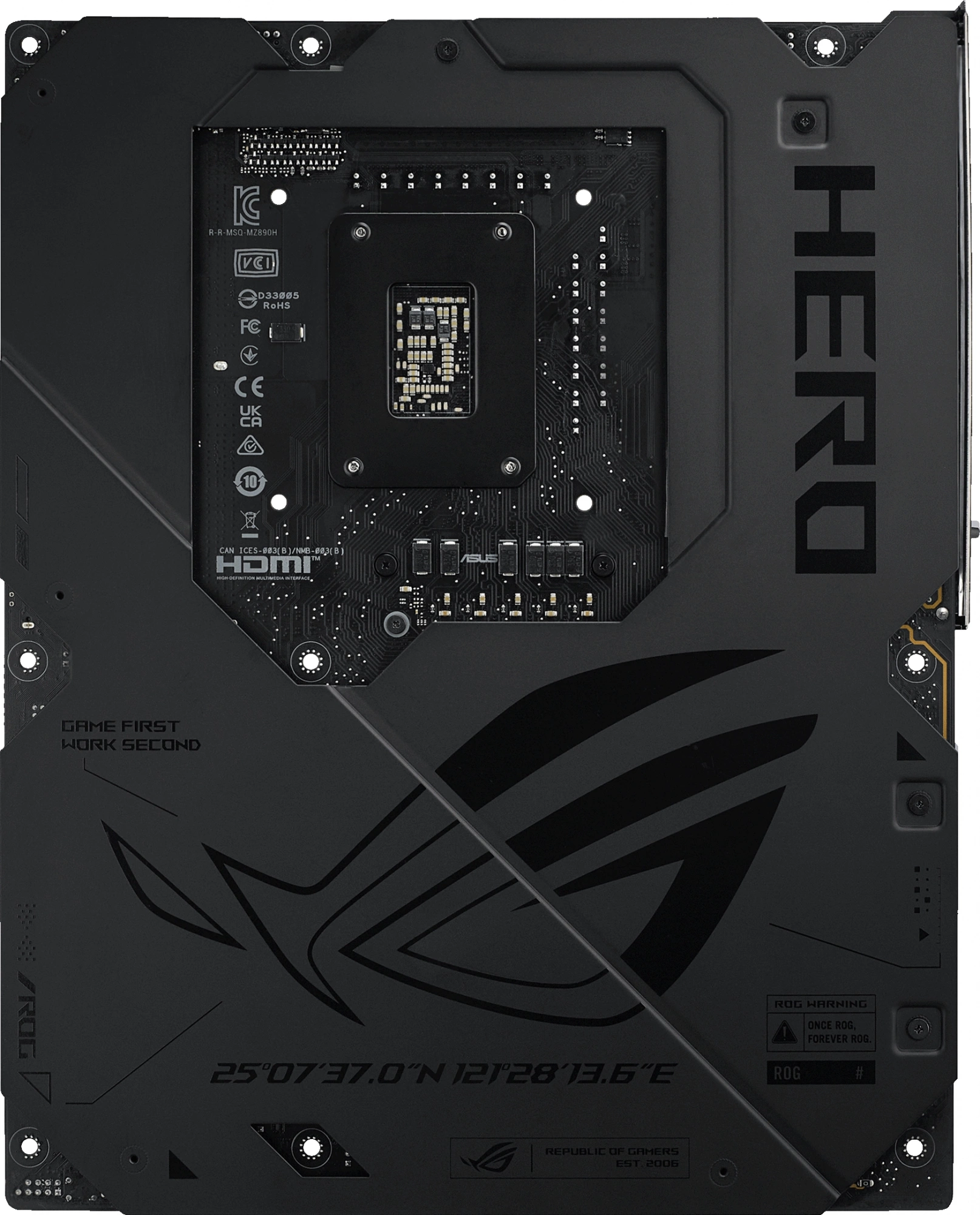 Материнская плата Asus ROG MAXIMUS Z890 HERO Soc-1851 Intel Z890 4xDDR5 ATX AC`97 8ch(7.1) 5Gigabit + 2.5Gigabit Ethernet RAID+HDMI — изображение 10