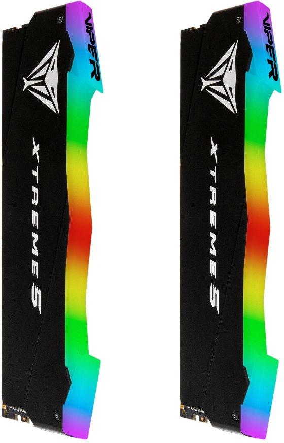 Память DDR5 2x24GB 8000MHz Patriot PVXR548G80C38K Viper Xtreme 5 RGB RTL Gaming PC5-64000 CL38 DIMM 288-pin 1.45В с радиатором Ret — изображение 5