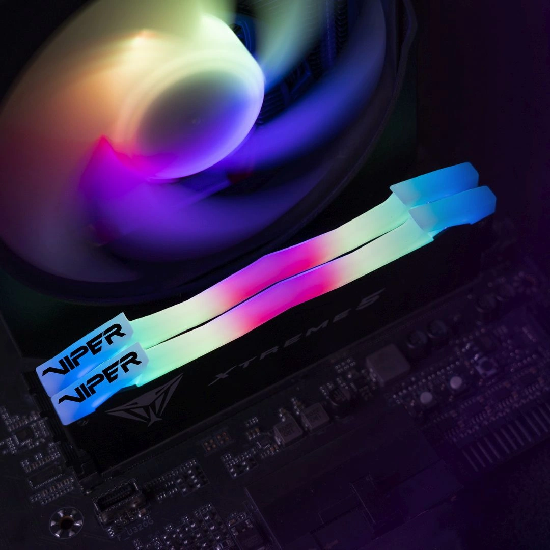 Память DDR5 2x24GB 8000MHz Patriot PVXR548G80C38K Viper Xtreme 5 RGB RTL Gaming PC5-64000 CL38 DIMM 288-pin 1.45В с радиатором Ret — изображение 6