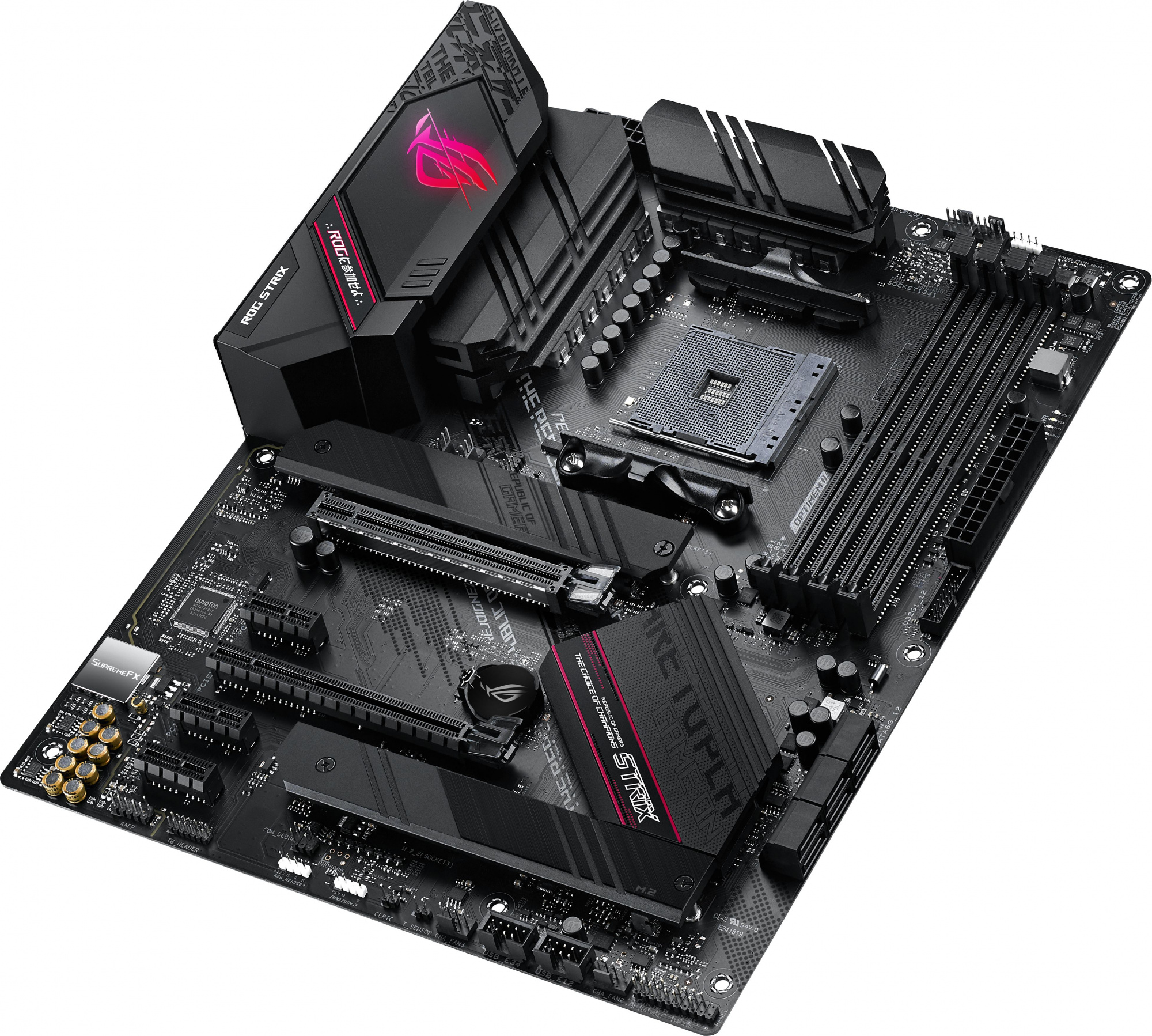 Материнская плата Asus ROG STRIX B550-F GAMING WIFI II Soc-AM4 AMD B550 4xDDR4 ATX AC`97 8ch(7.1) 2.5Gg RAID+HDMI+DP — изображение 6