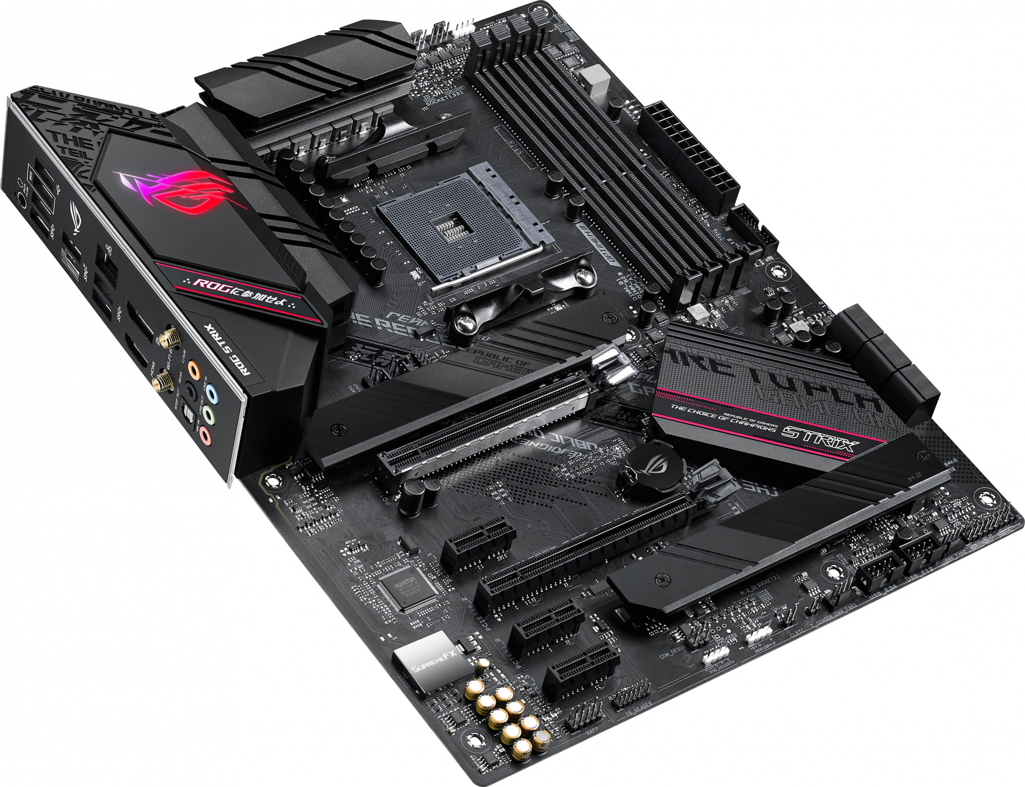 Материнская плата Asus ROG STRIX B550-F GAMING WIFI II Soc-AM4 AMD B550 4xDDR4 ATX AC`97 8ch(7.1) 2.5Gg RAID+HDMI+DP — изображение 4