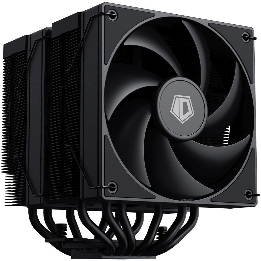 Устройство охлаждения(кулер) ID-Cooling Frozn A620 Soc-AM5/AM4/1200/1700/1851 черный 4-pin 29.85dB Al+Cu 270W 1190gr Ret (FROZN A620 BLACK) — изображение 2
