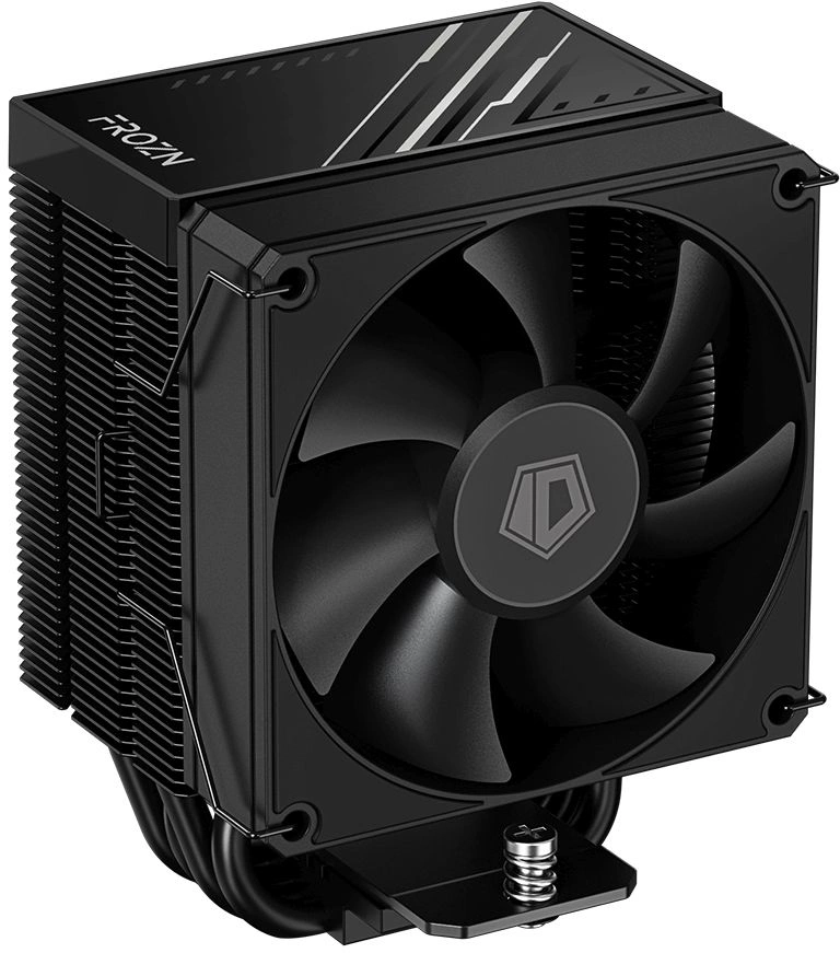 Устройство охлаждения(кулер) ID-Cooling Frozn A400 Soc-AM5/AM4/1200/1700/1851 черный 4-pin 25.8dB Al+Cu 180W 580gr Ret (FROZN A400 BLACK)