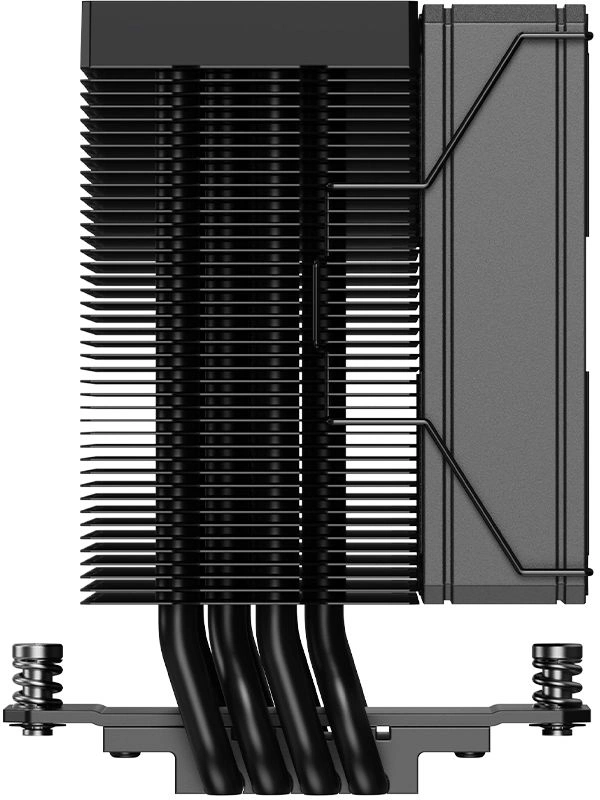 Устройство охлаждения(кулер) ID-Cooling Frozn A400 Soc-AM5/AM4/1200/1700/1851 черный 4-pin 25.8dB Al+Cu 180W 580gr Ret (FROZN A400 BLACK) — изображение 3